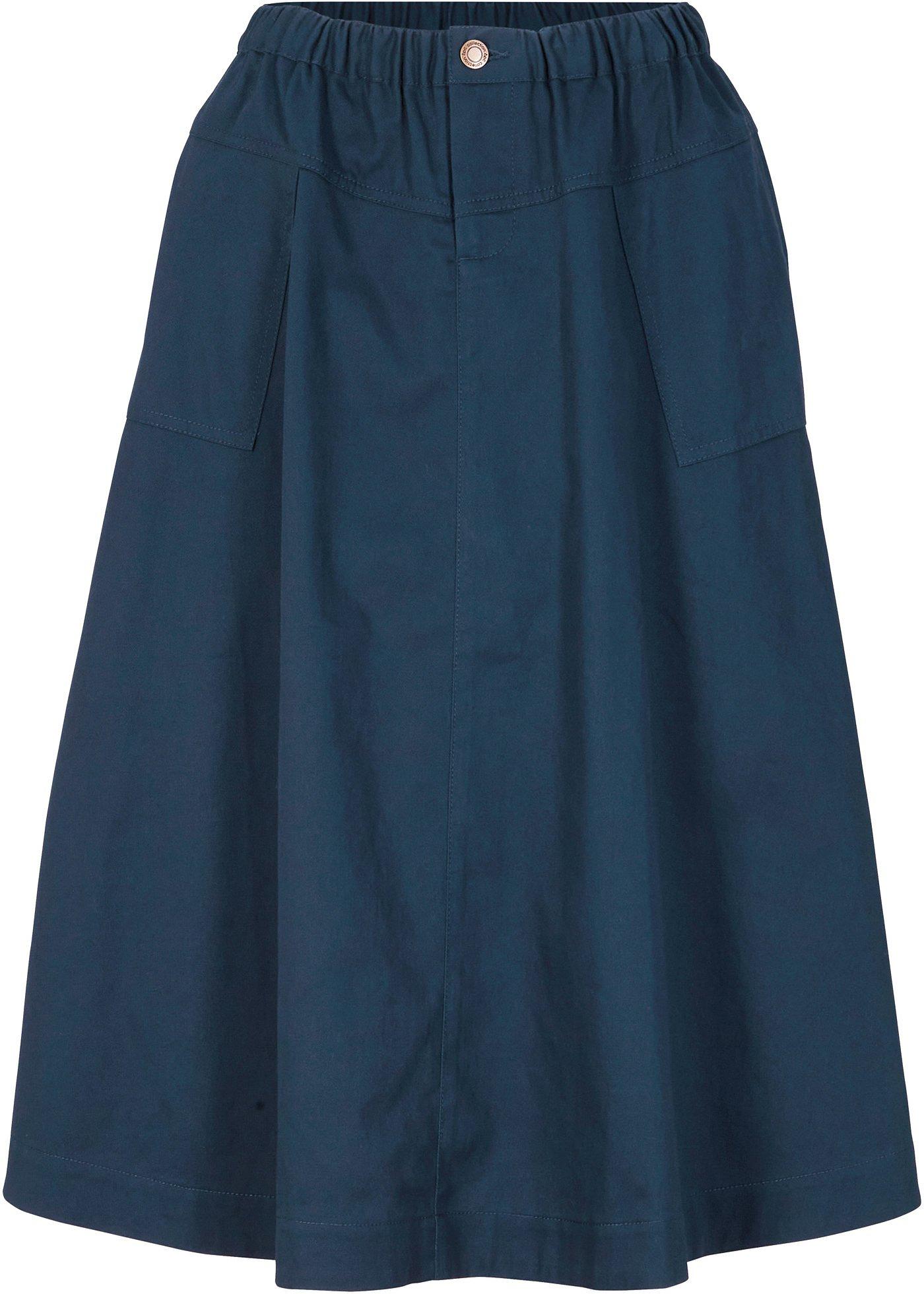 Jupe twill avec poches et taille confortable