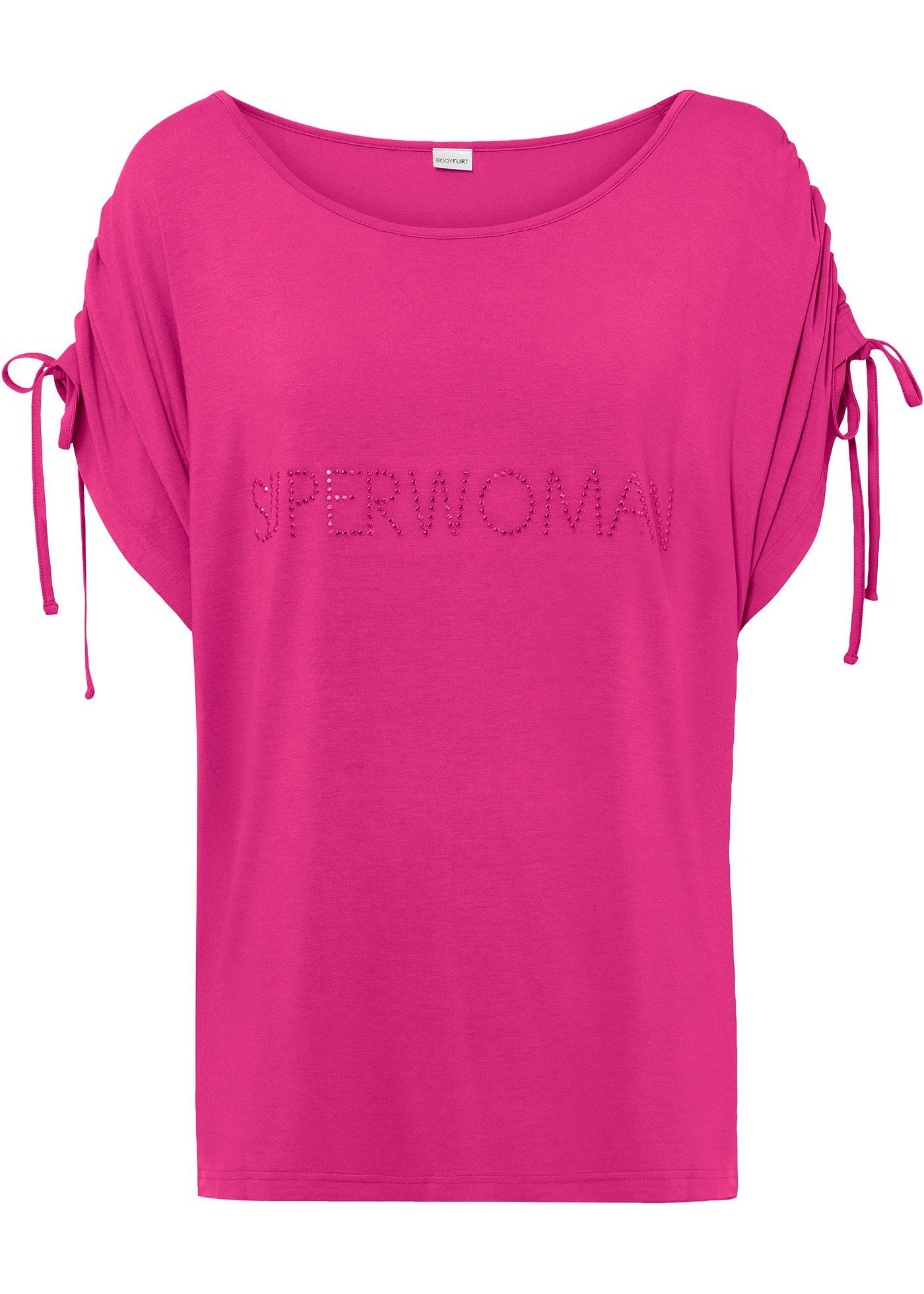 T-shirt manches chauve-souris en viscose durable