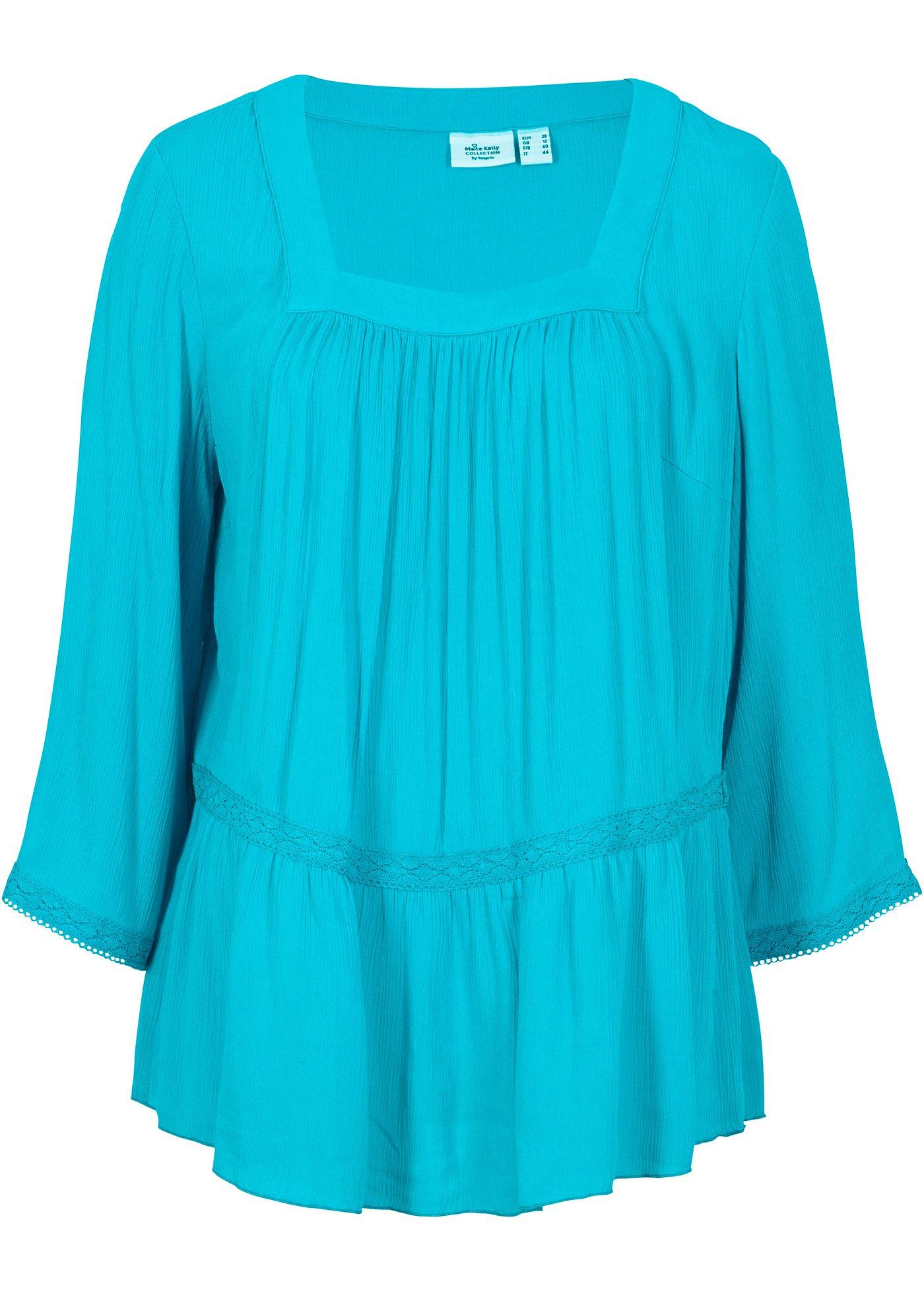 Tunique-blouse à décolleté carré Maite Kelly