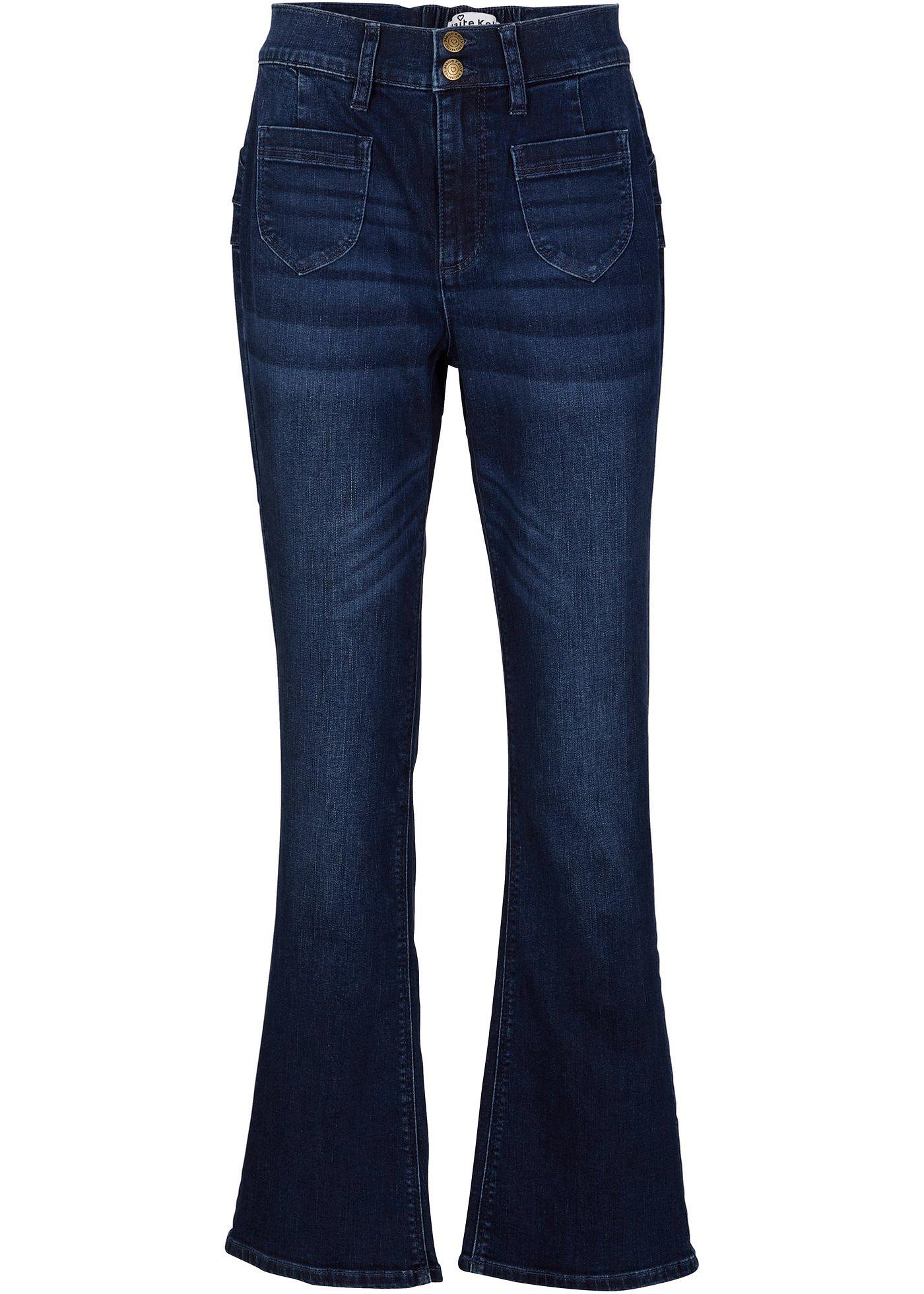 Jean extensible sculptant, taille haute, Bootcut Maite Kelly