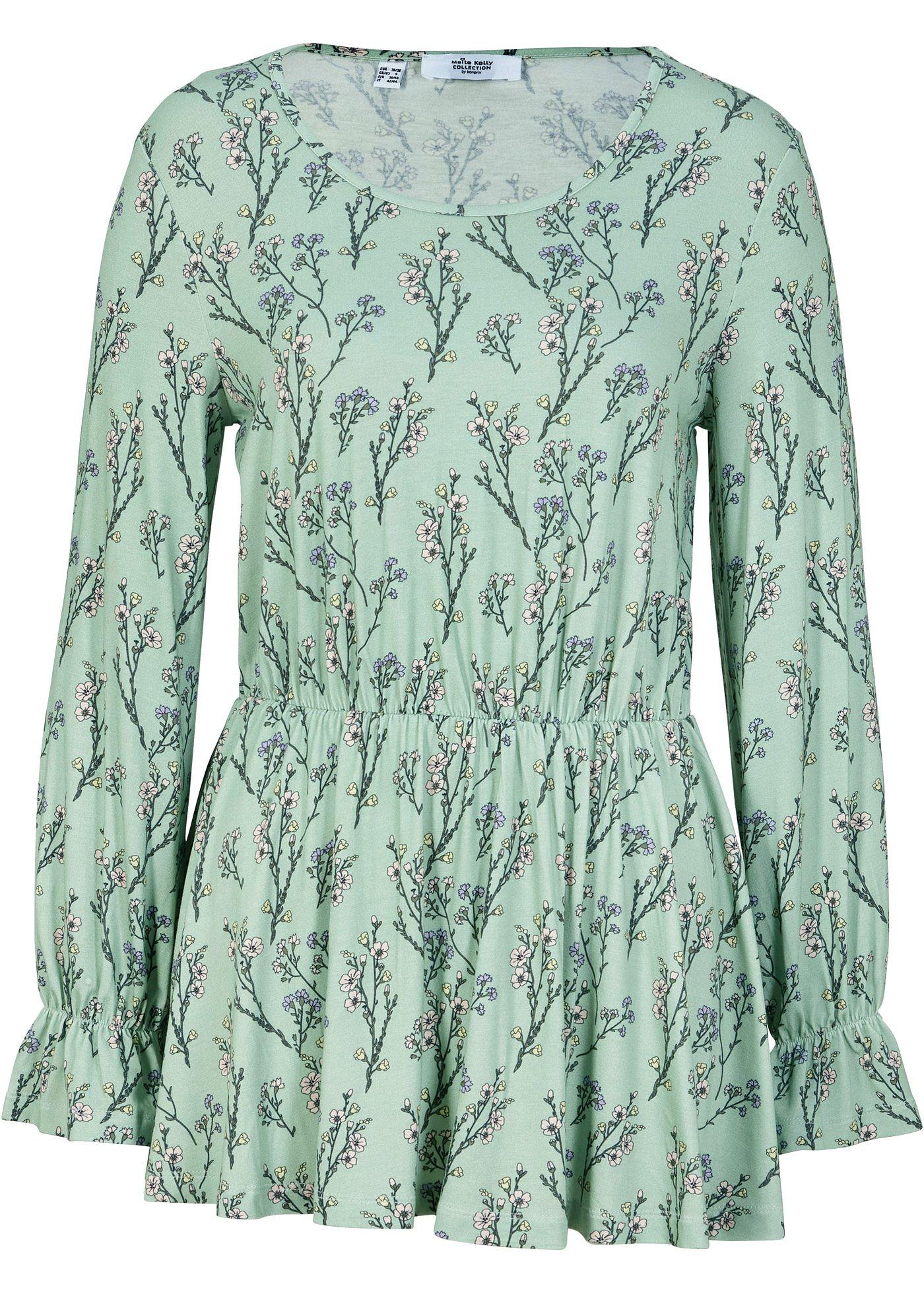 T-shirt tunique à manches volantées Maite Kelly