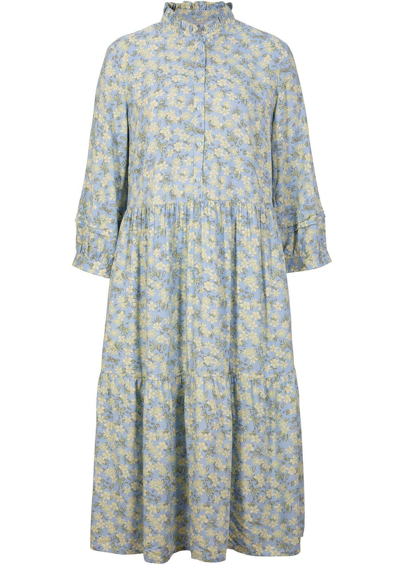 Robe midi avec col ruché Maite Kelly