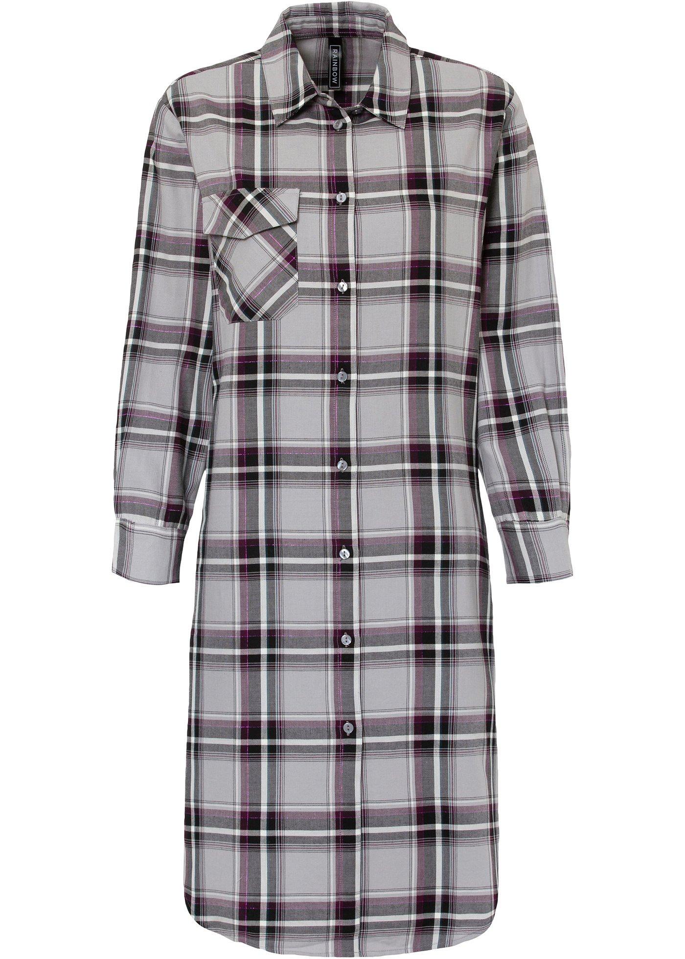 Chemise longue oversize