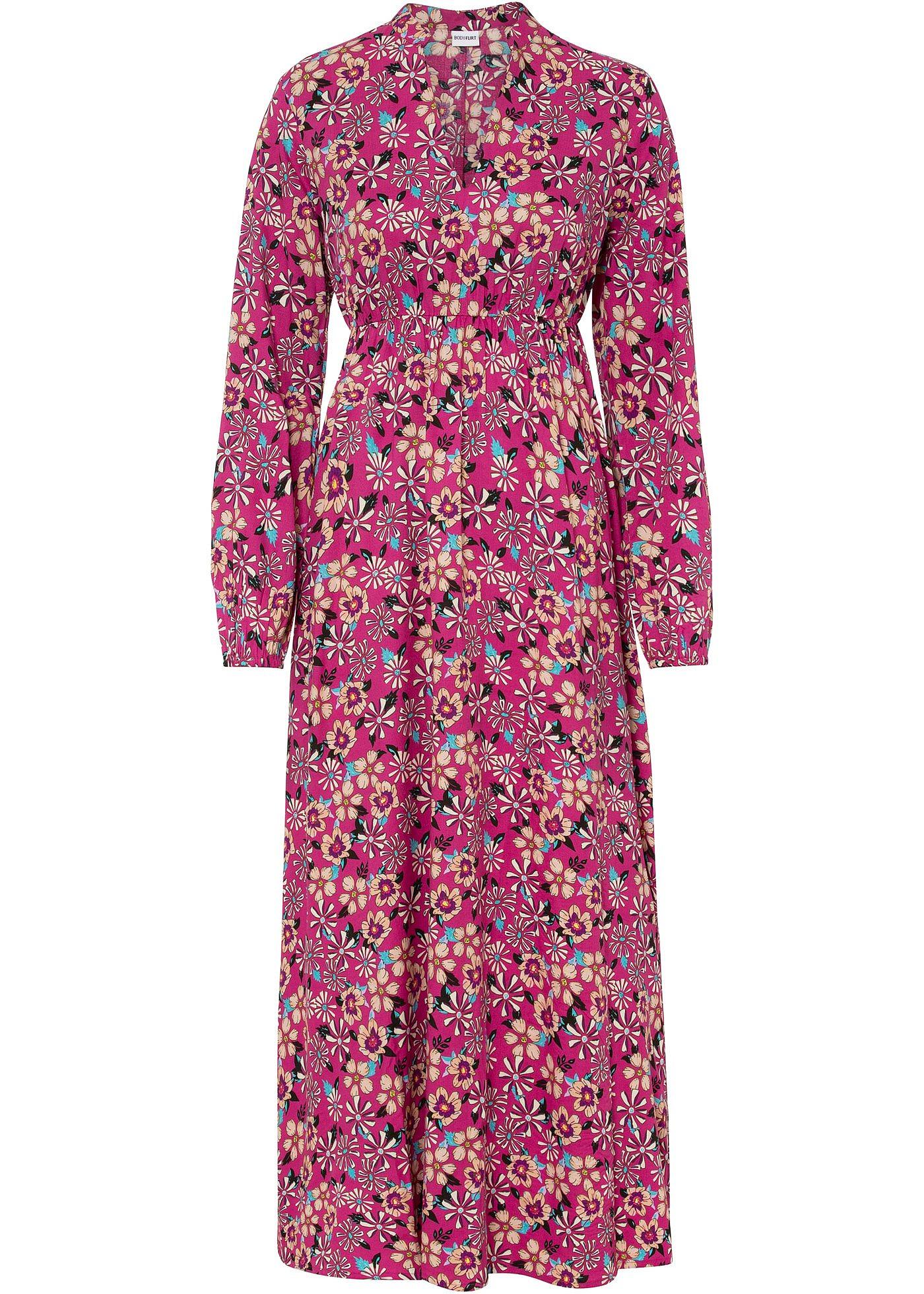 Robe longue en viscose