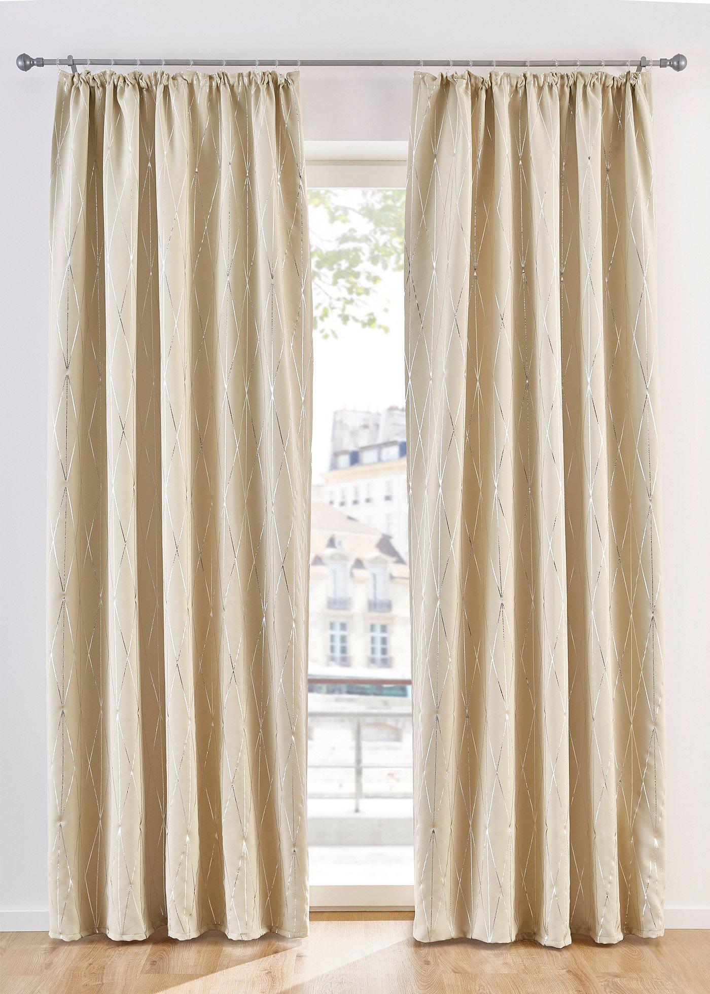 Panneau occultant à imprimé brillant (1 pce.)