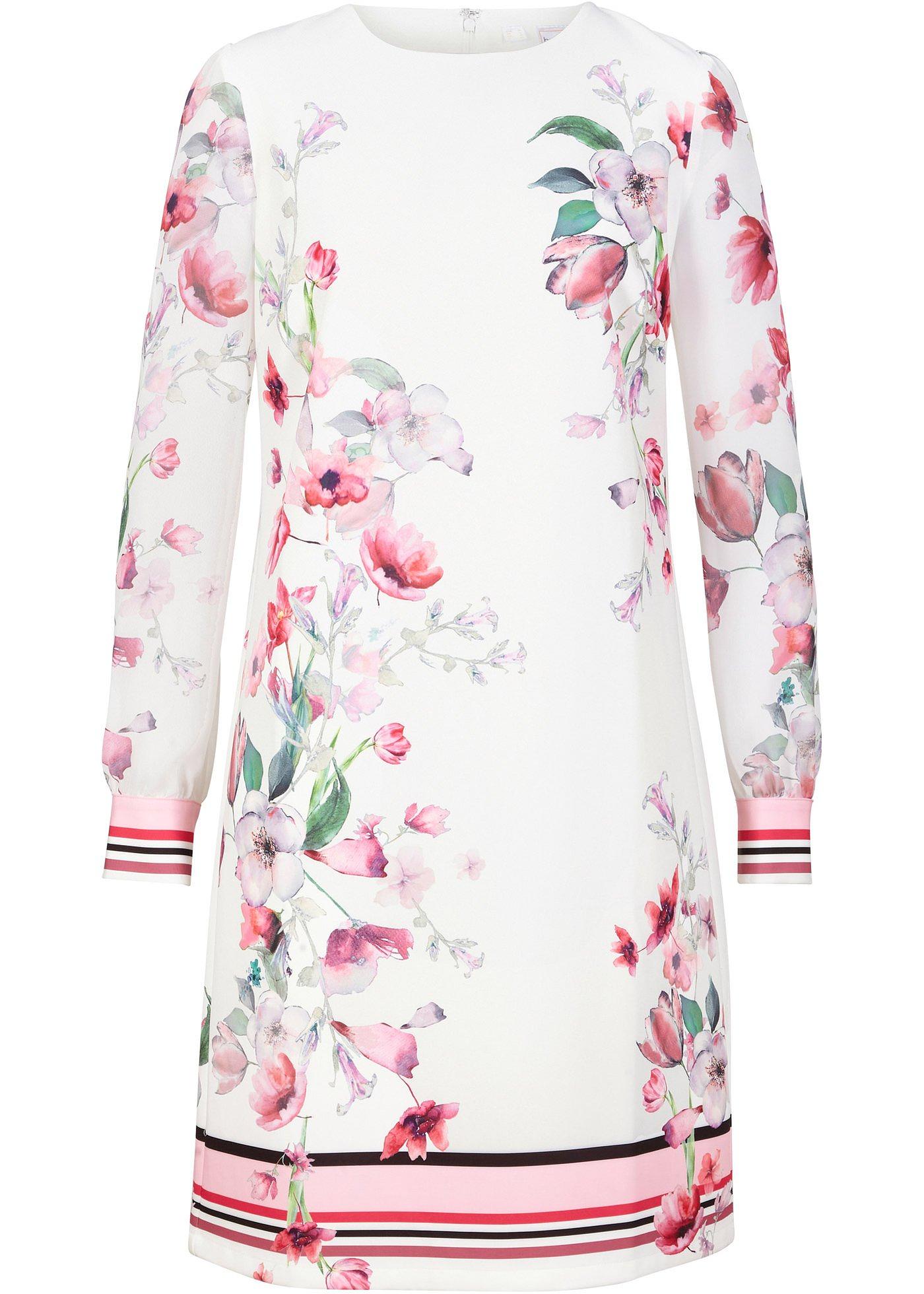 Robe avec manches en chiffon