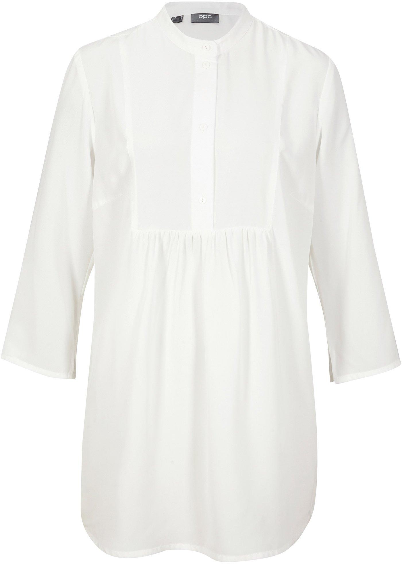 Blouse avec base arrondie, trapèze