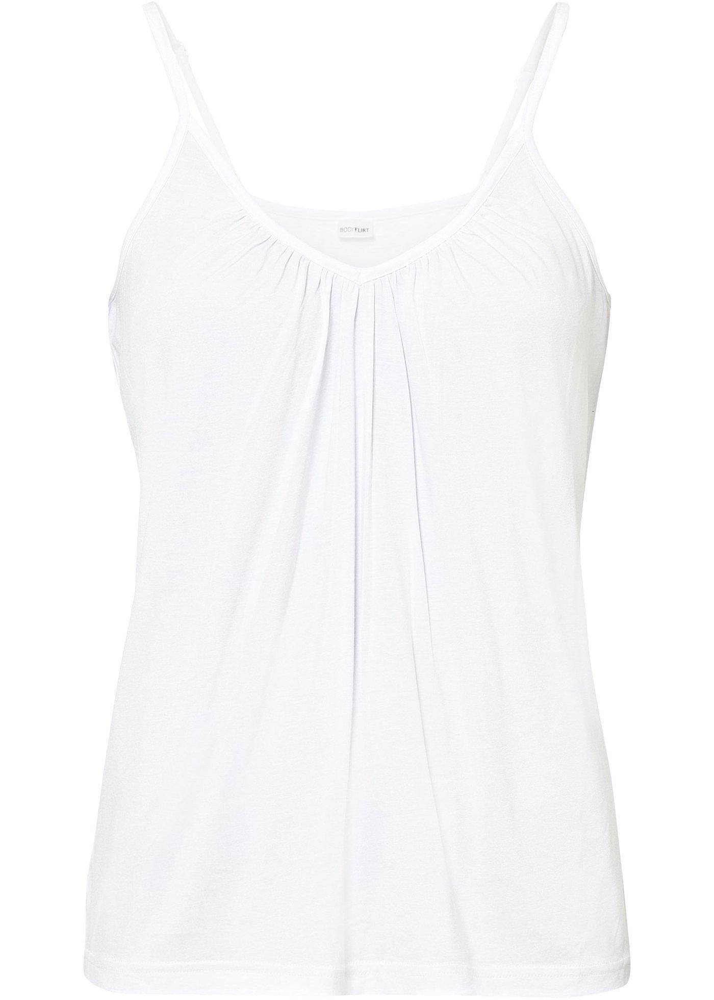 Top à bretelles spaghetti en viscose durable