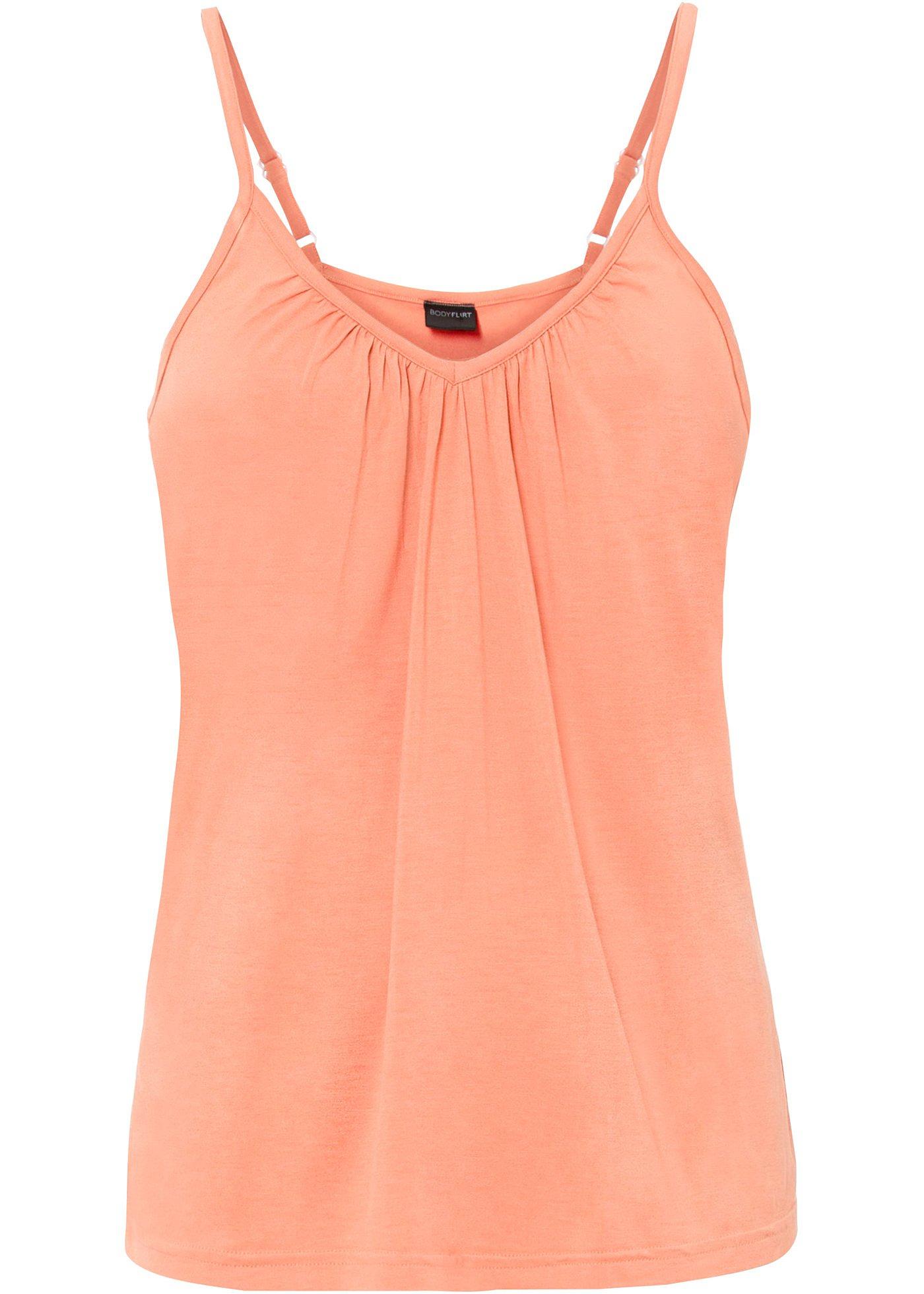 Top à bretelles spaghetti en viscose durable