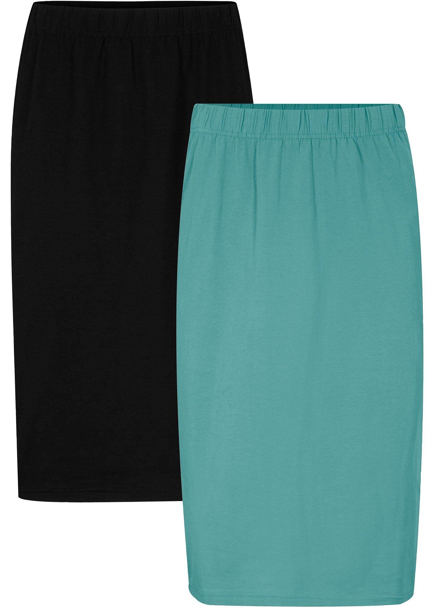 Lot de 2 jupes extensibles en jersey