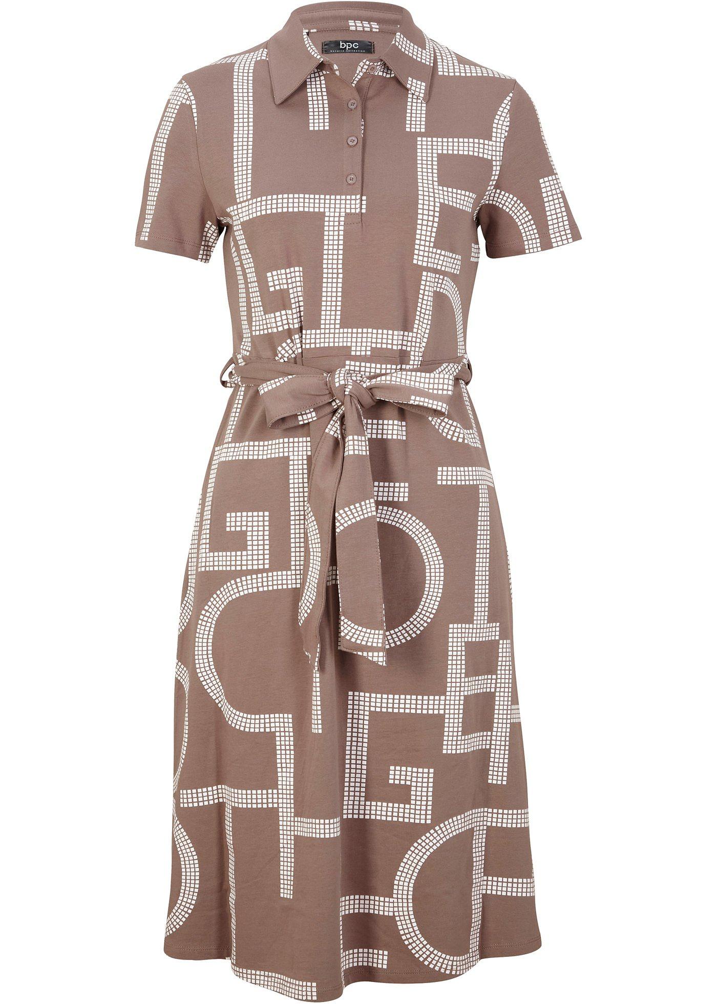 Robe matière T-shirt