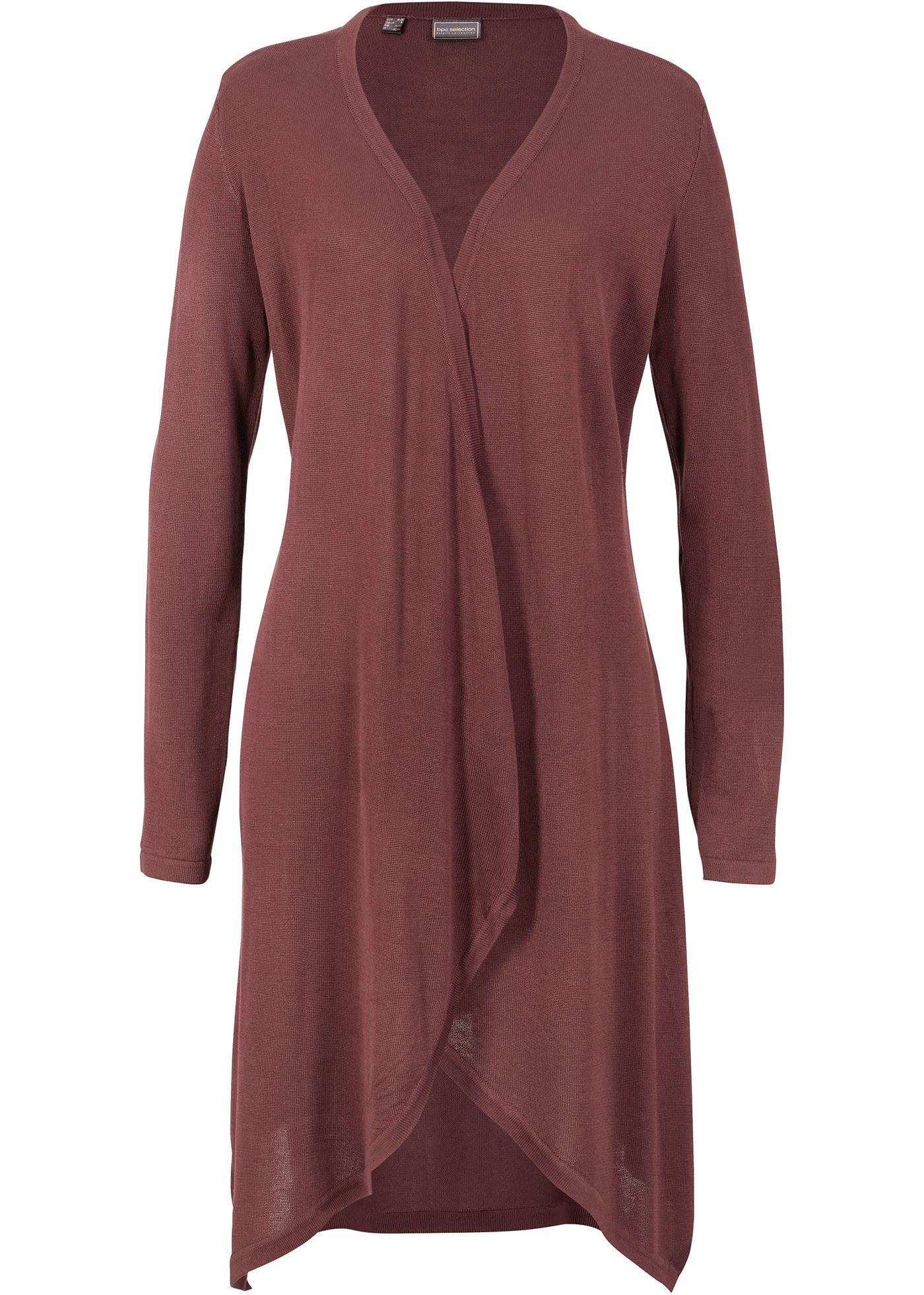 Gilet en maille avec base à pans