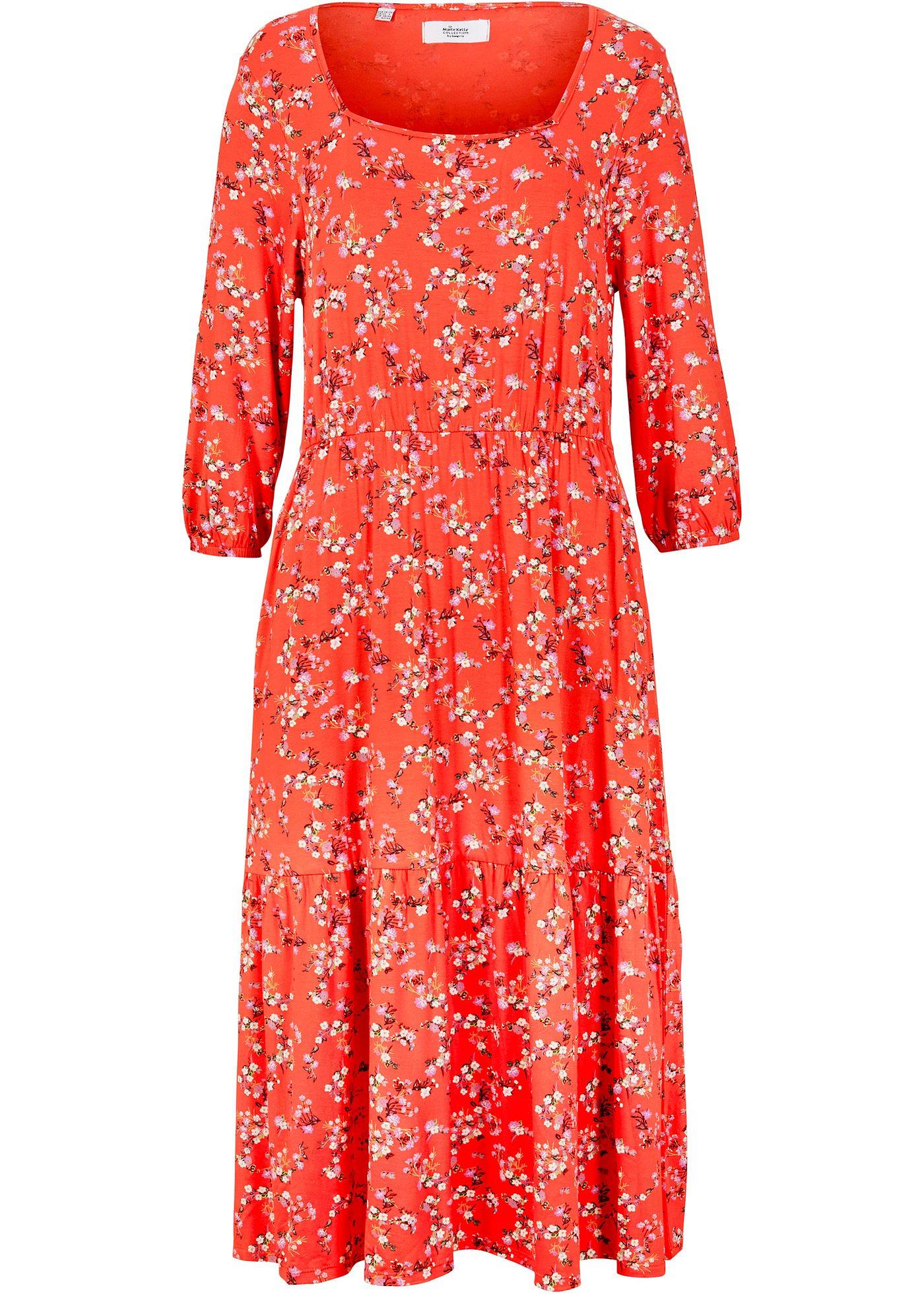 Robe en jersey à décolleté carré Maite Kelly