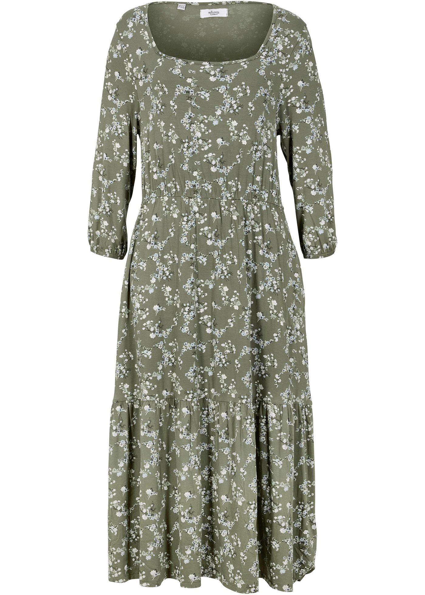 Robe en jersey à décolleté carré Maite Kelly