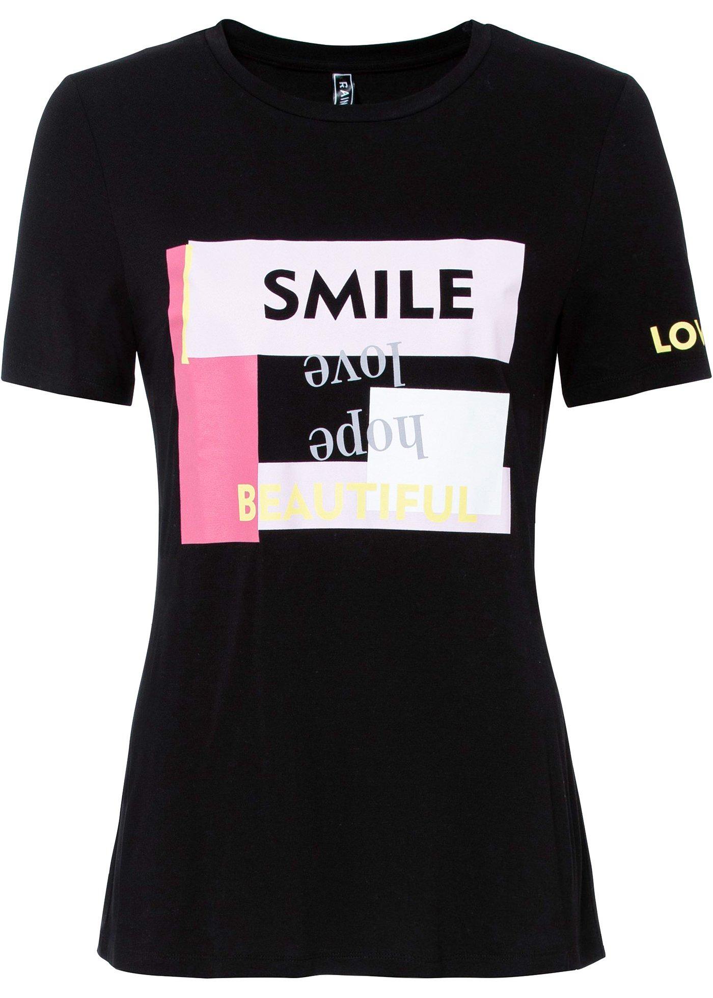 T-shirt imprimé avec viscose durable