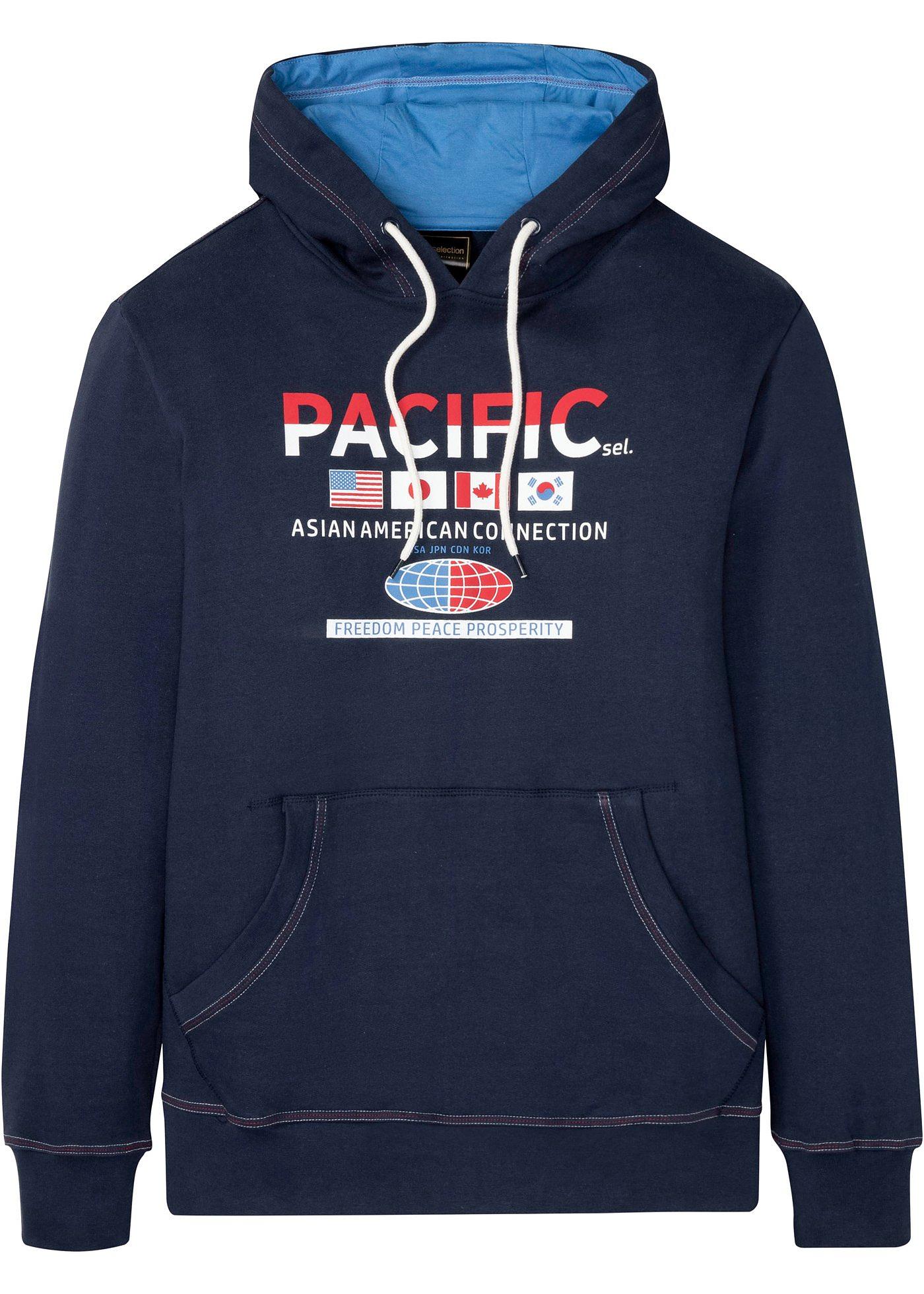 Sweat-shirt à capuche imprimé