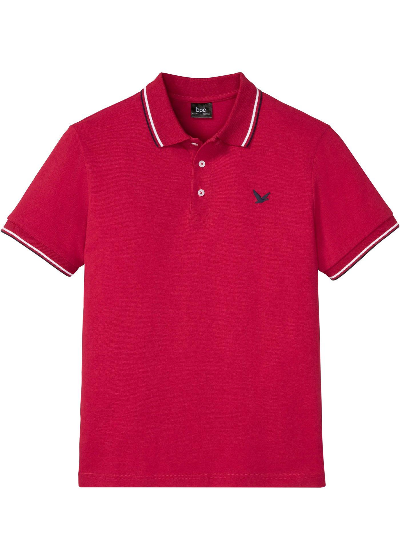 Polo en piqué, manches courtes