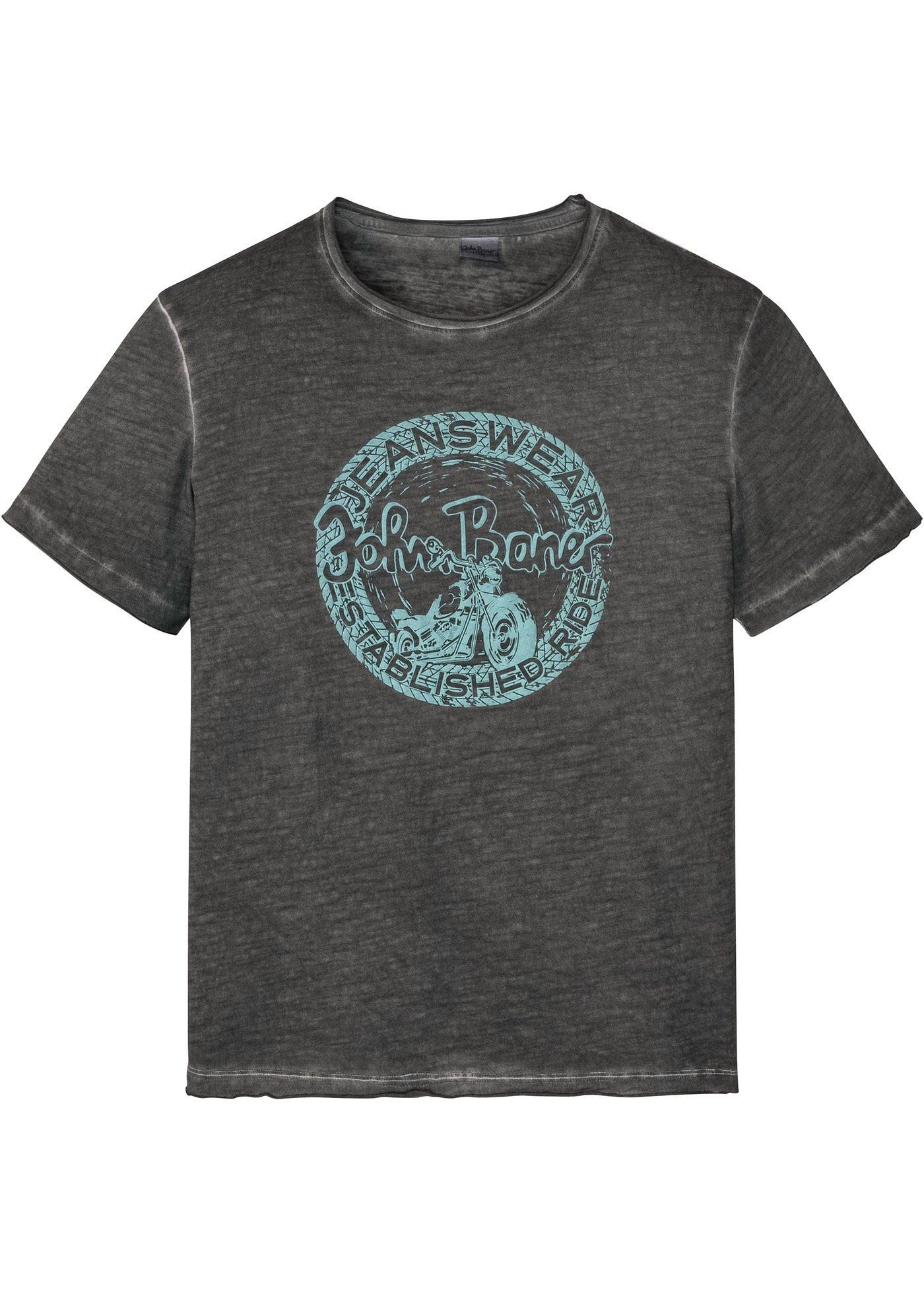 T-shirt aspect délavé