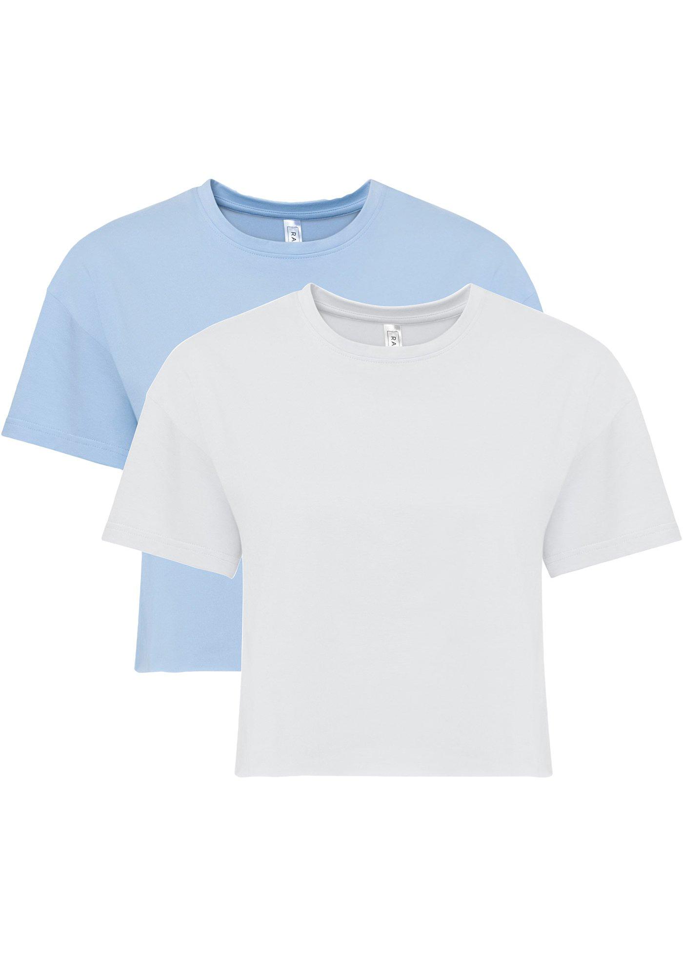 Lot de 2 T-shirts cropped