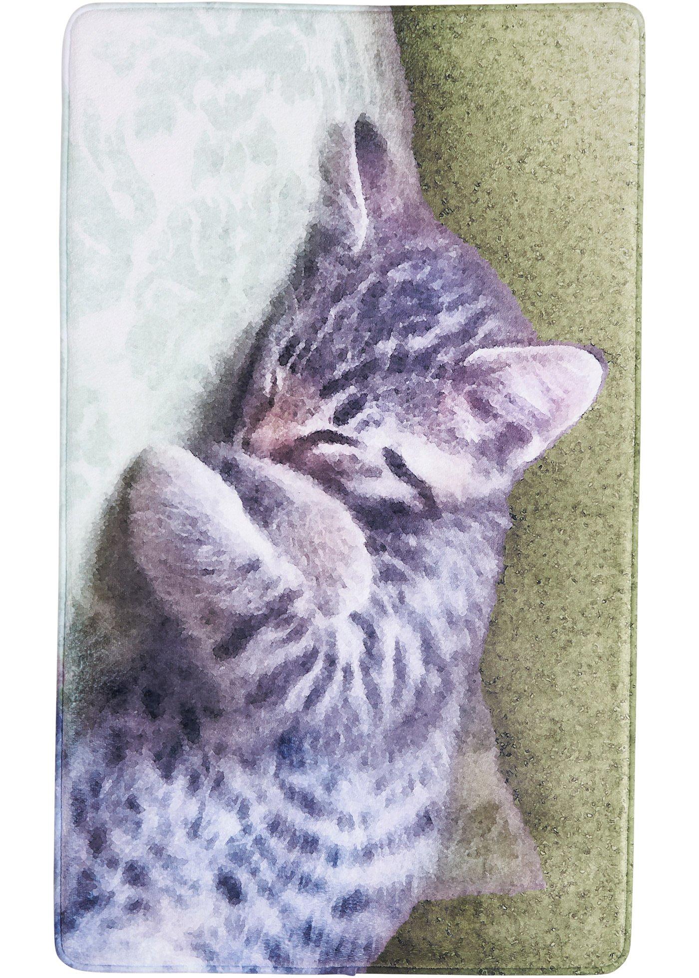 Tapis de salle de bain à mémoire de forme