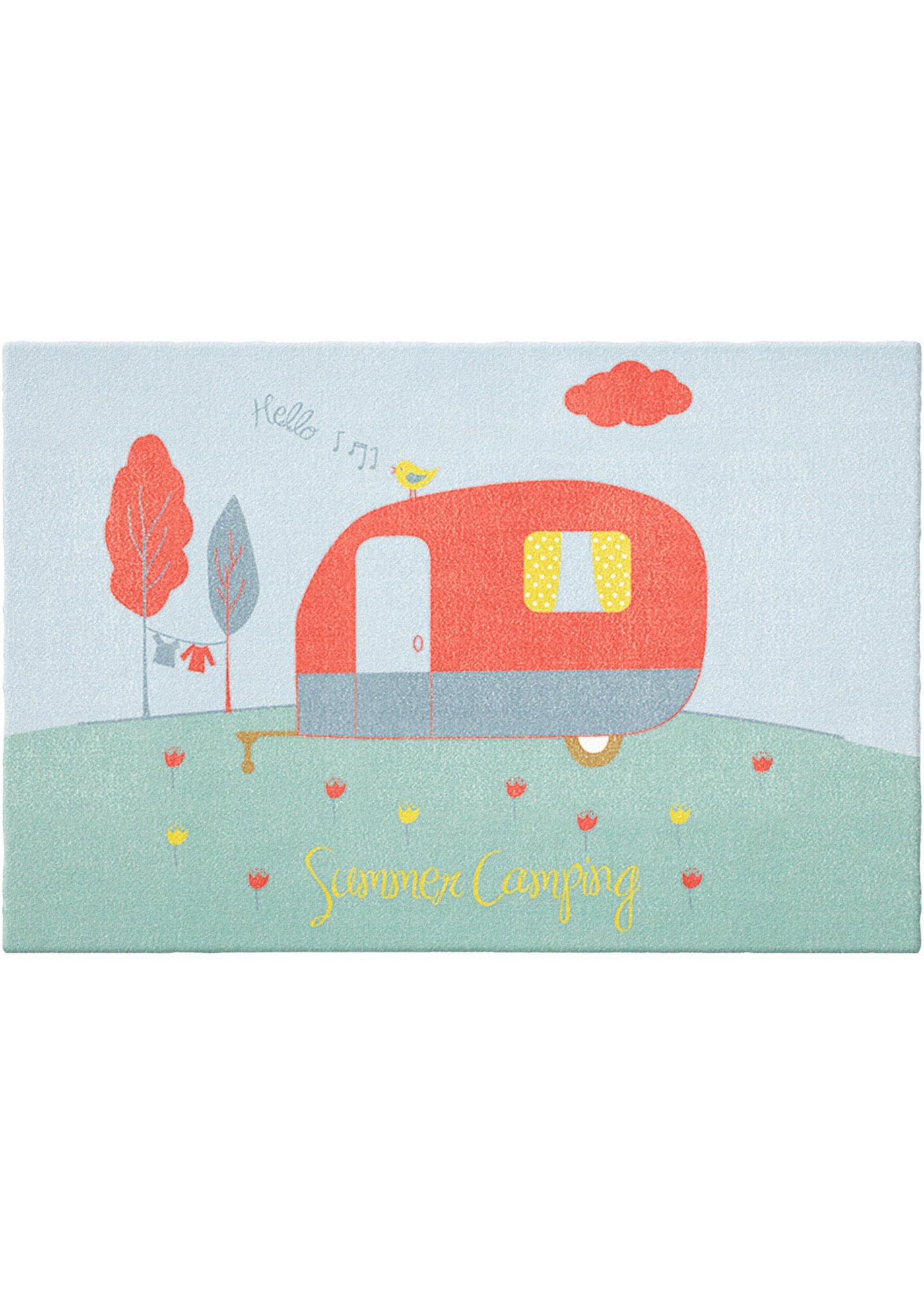 Tapis de protection avec caravane