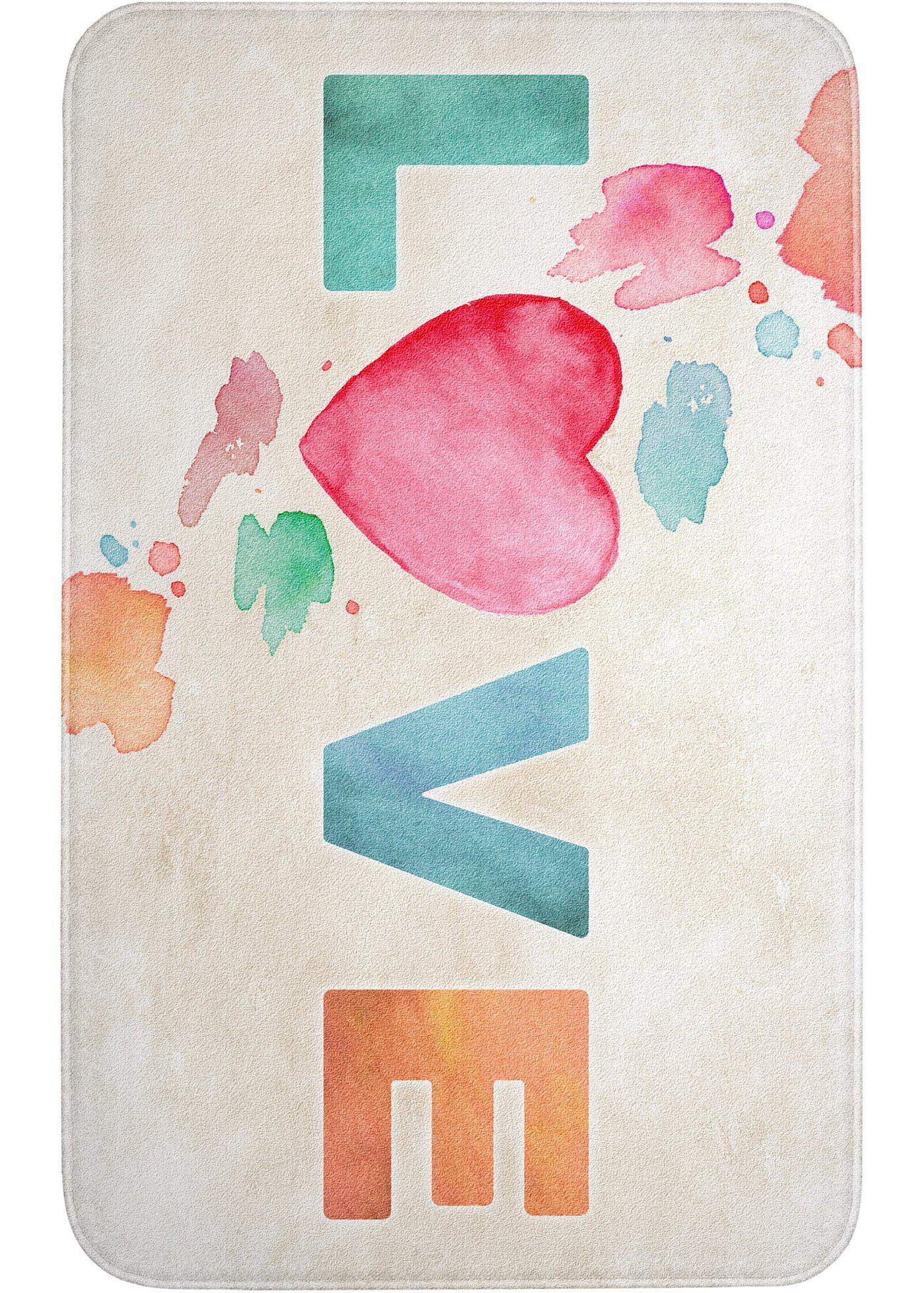 Tapis de salle de bain à mémoire de forme