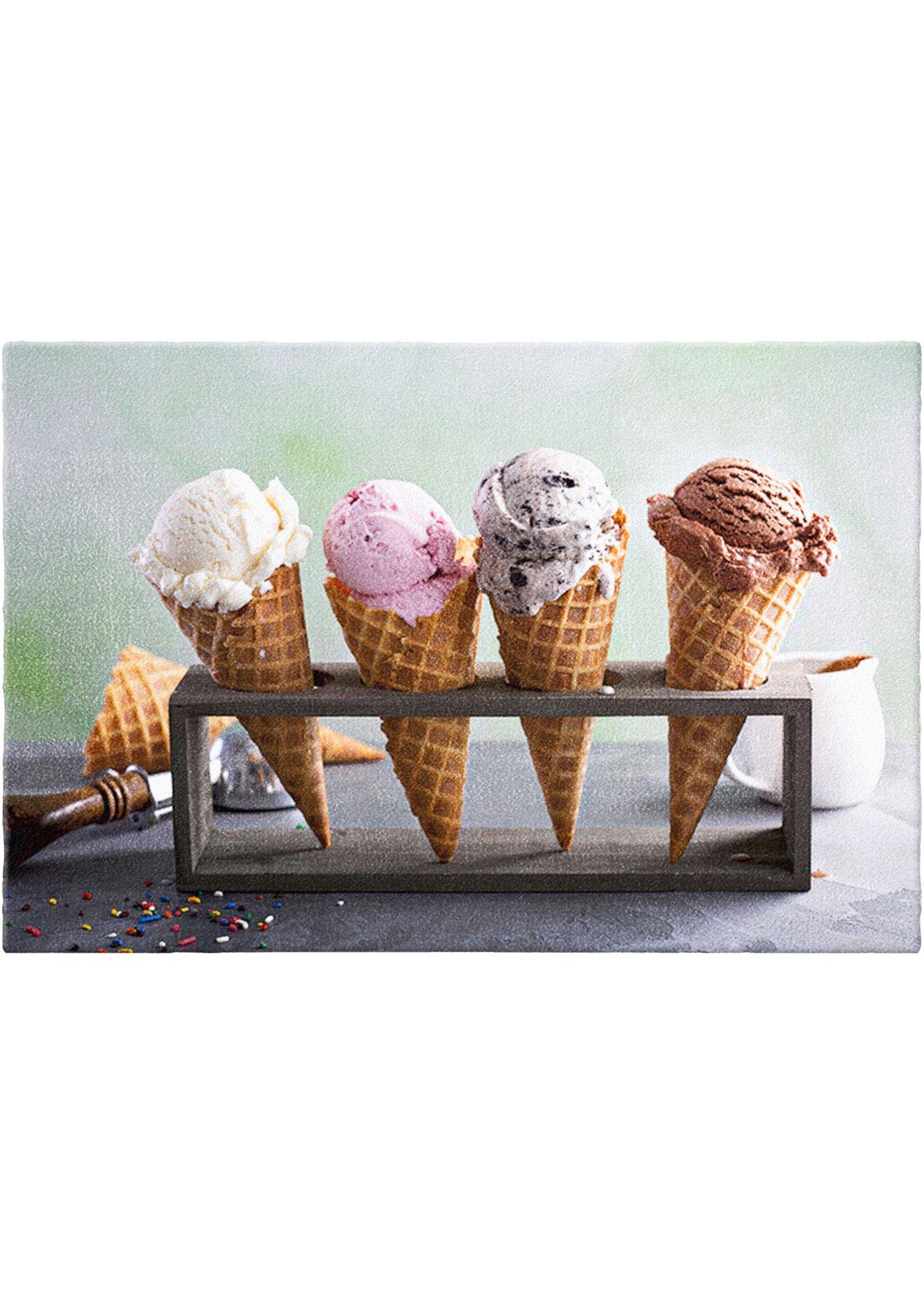 Tapis de protection avec cônes glacés