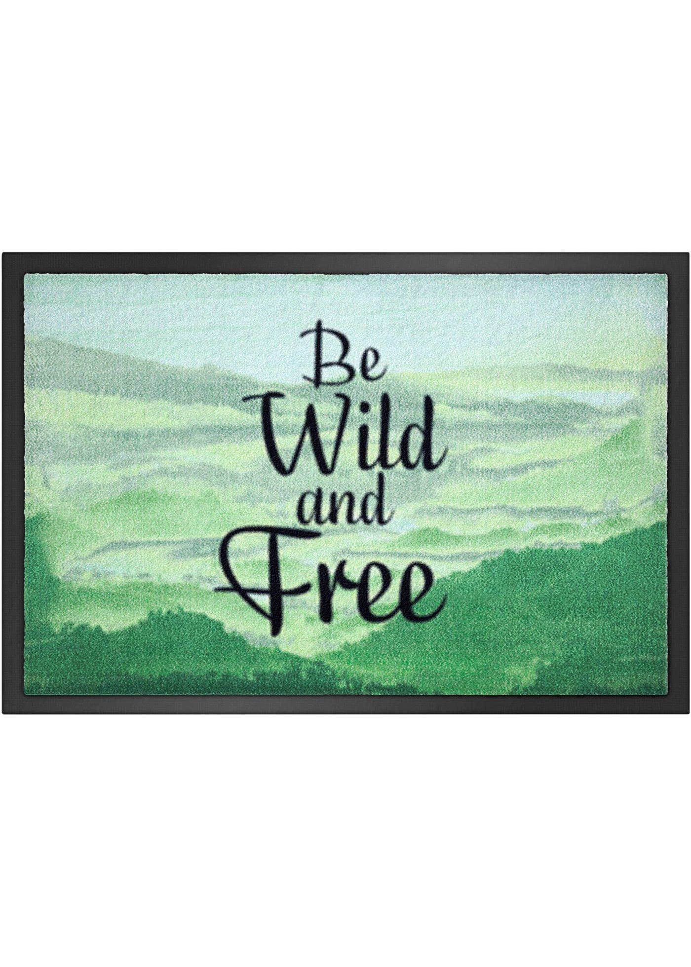 Tapis de protection avec inscription