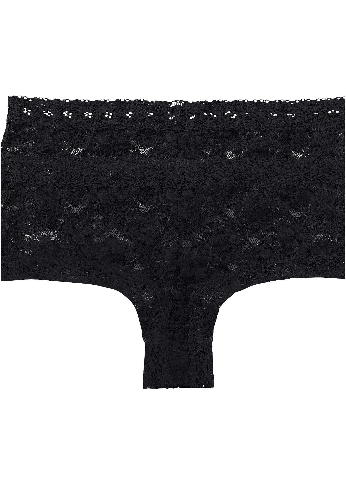 Lot De 2 Culottes Noires à Paillettes Et Dentelle - Taille S | Neuf Sans étiquette