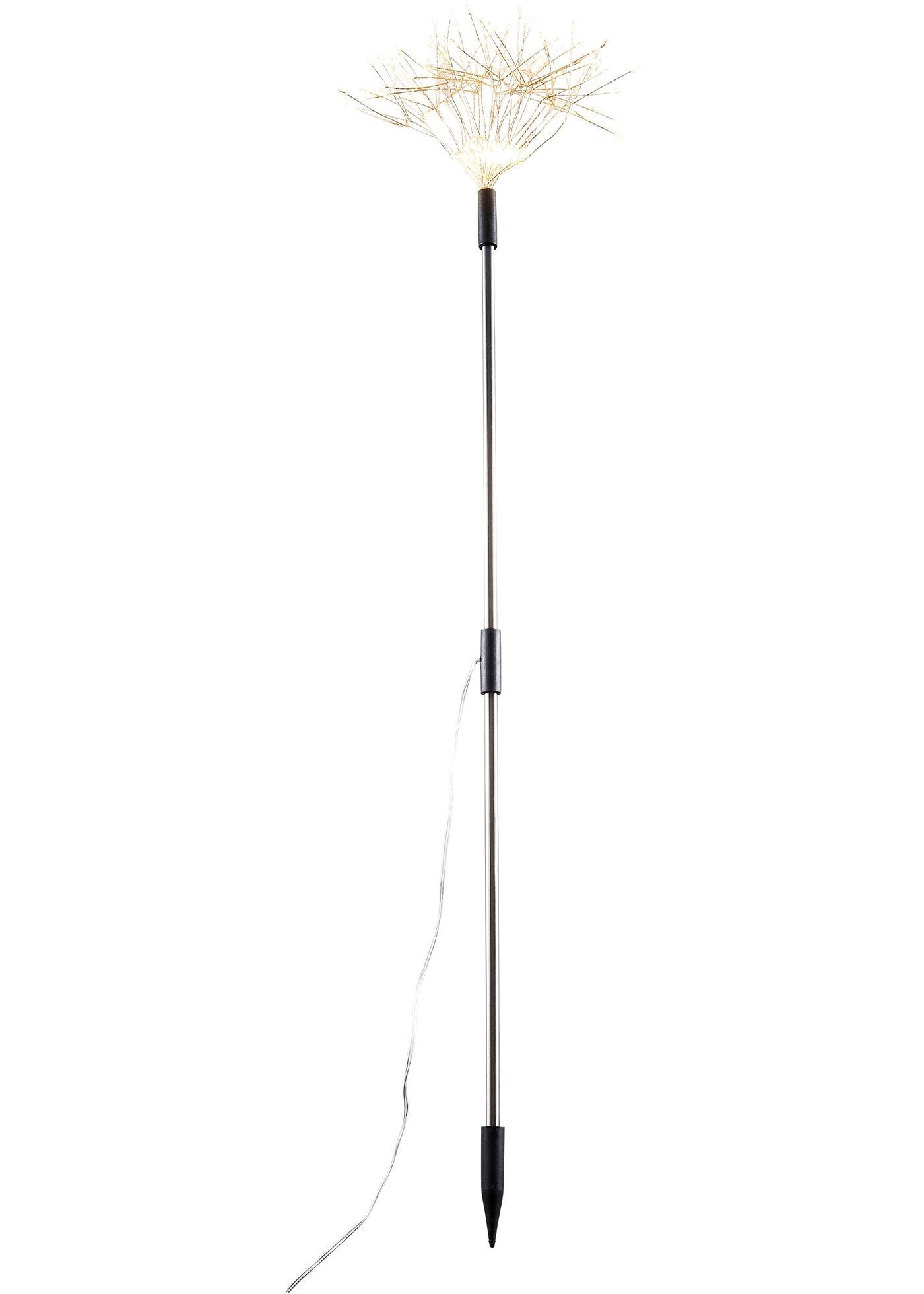 Décoration de jardin LED bougie feu d'artifice