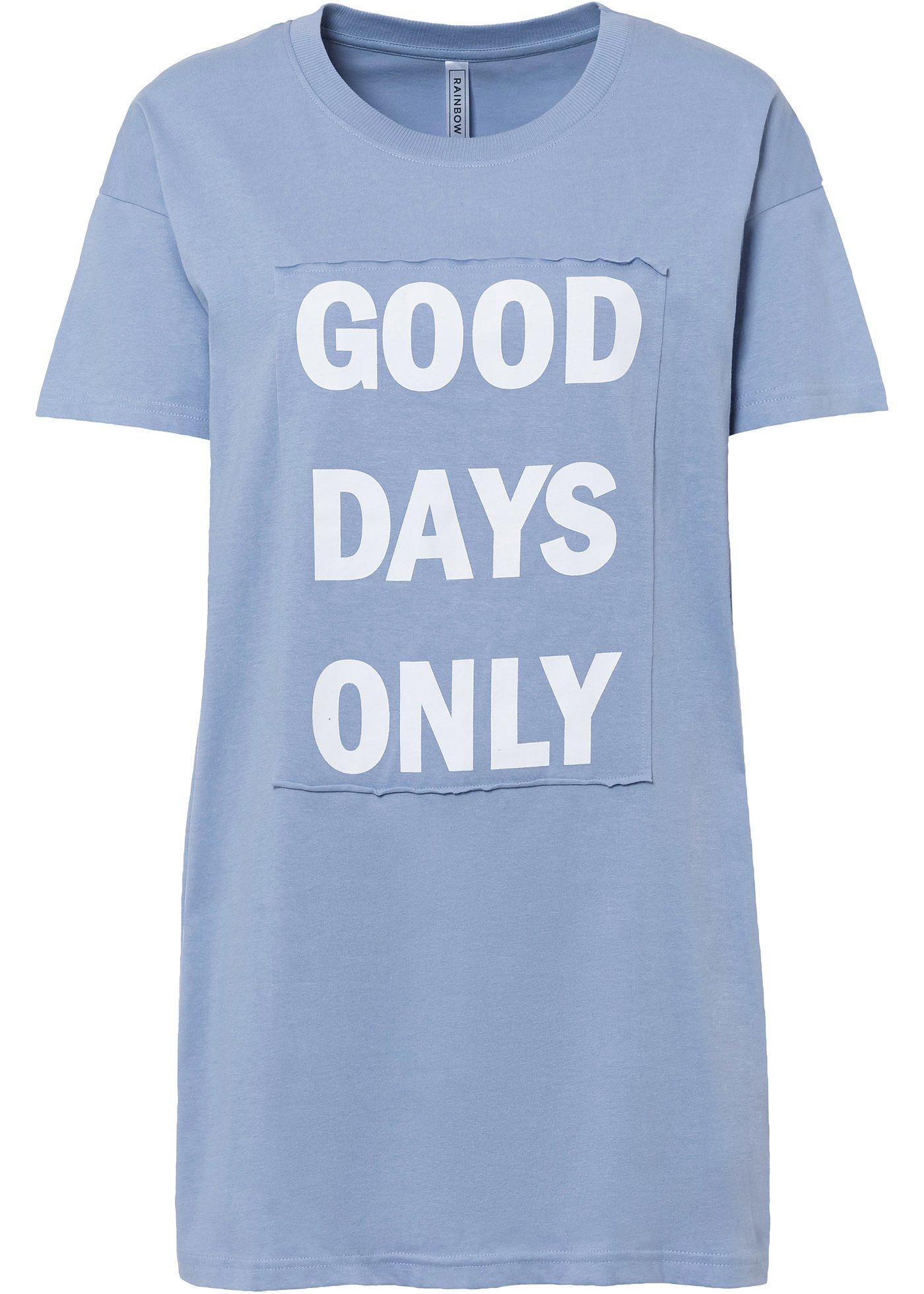 T-shirt long en coton bio