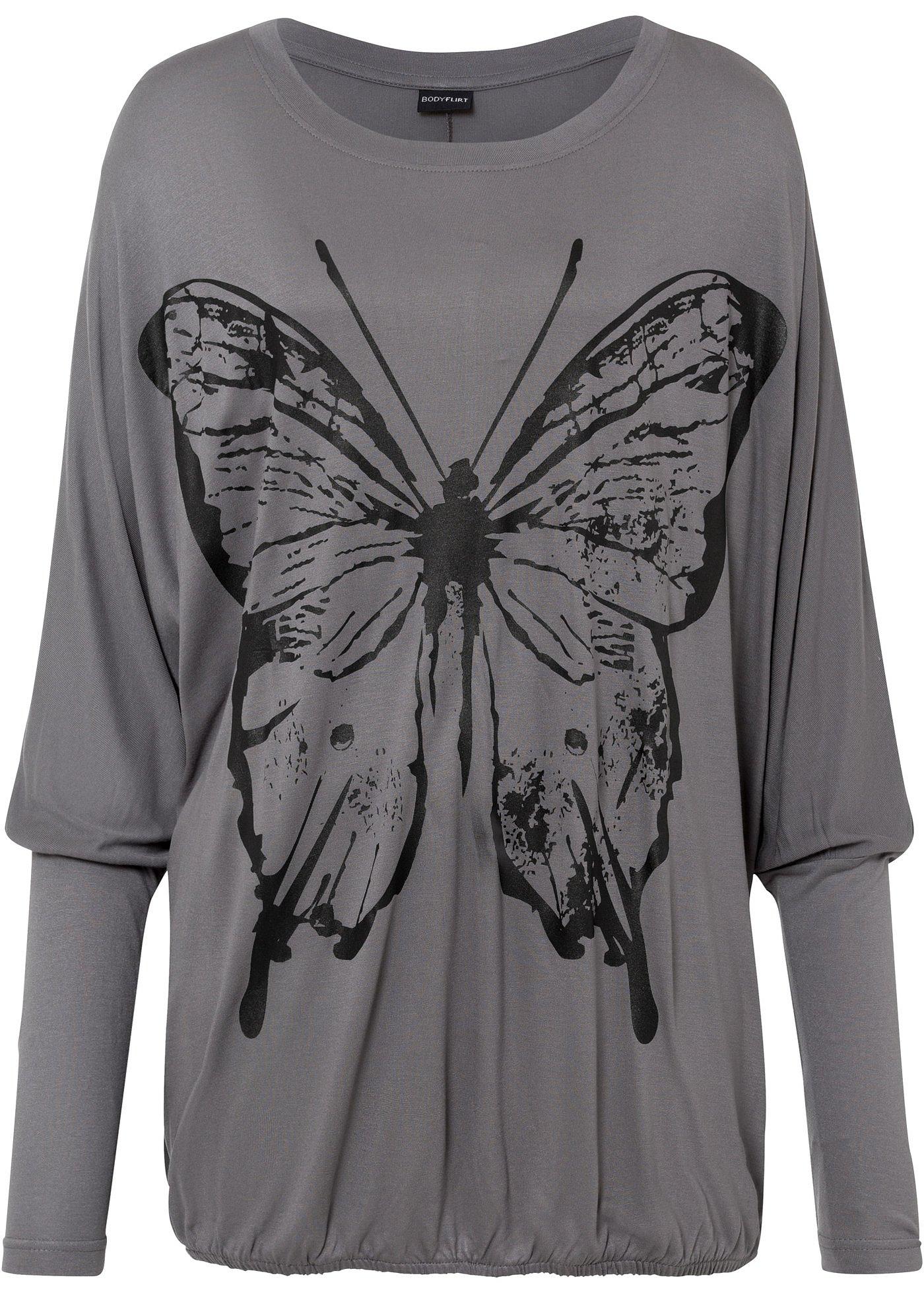 T-shirt avec imprimé papillon