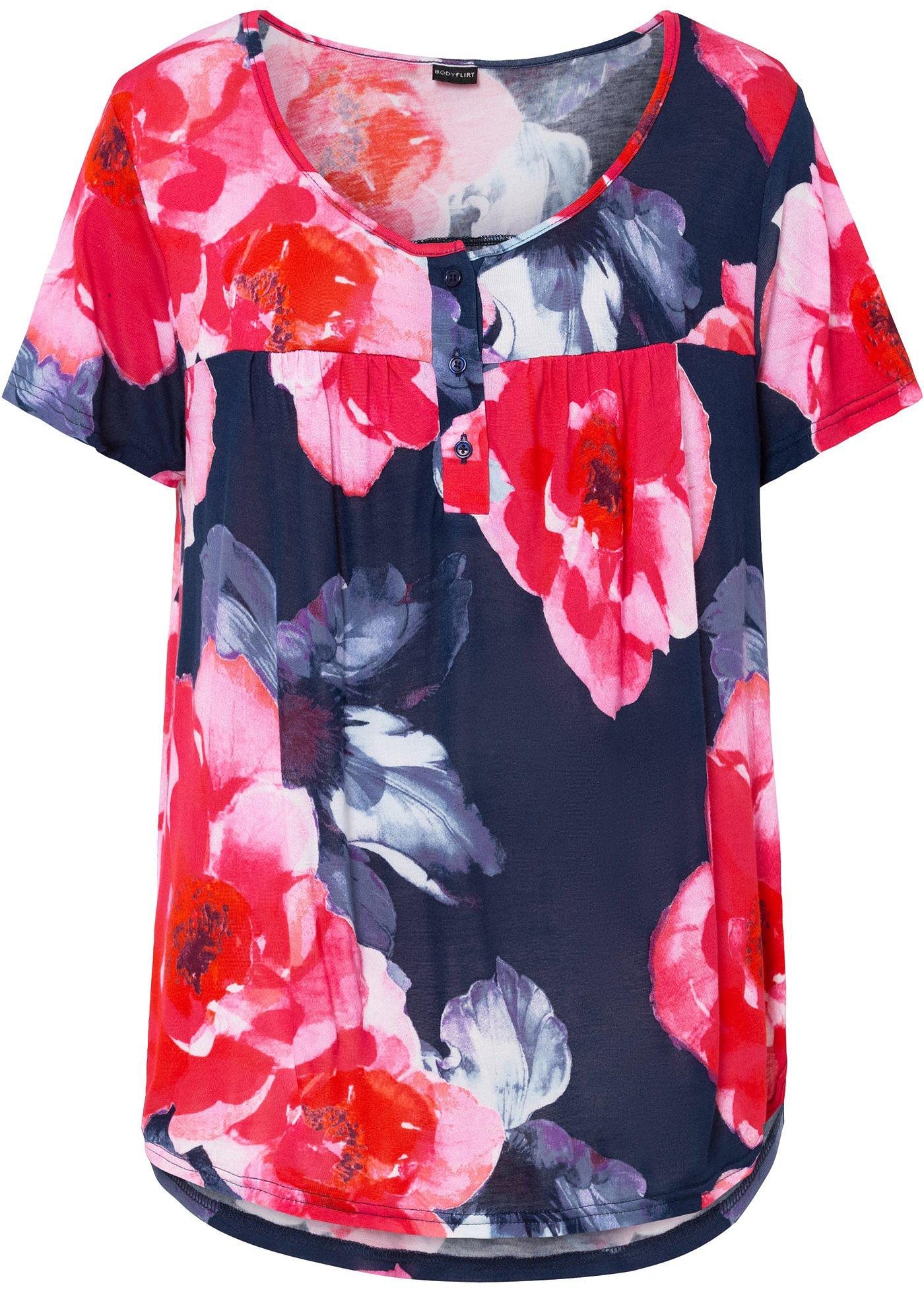 T-shirt à imprimé floral