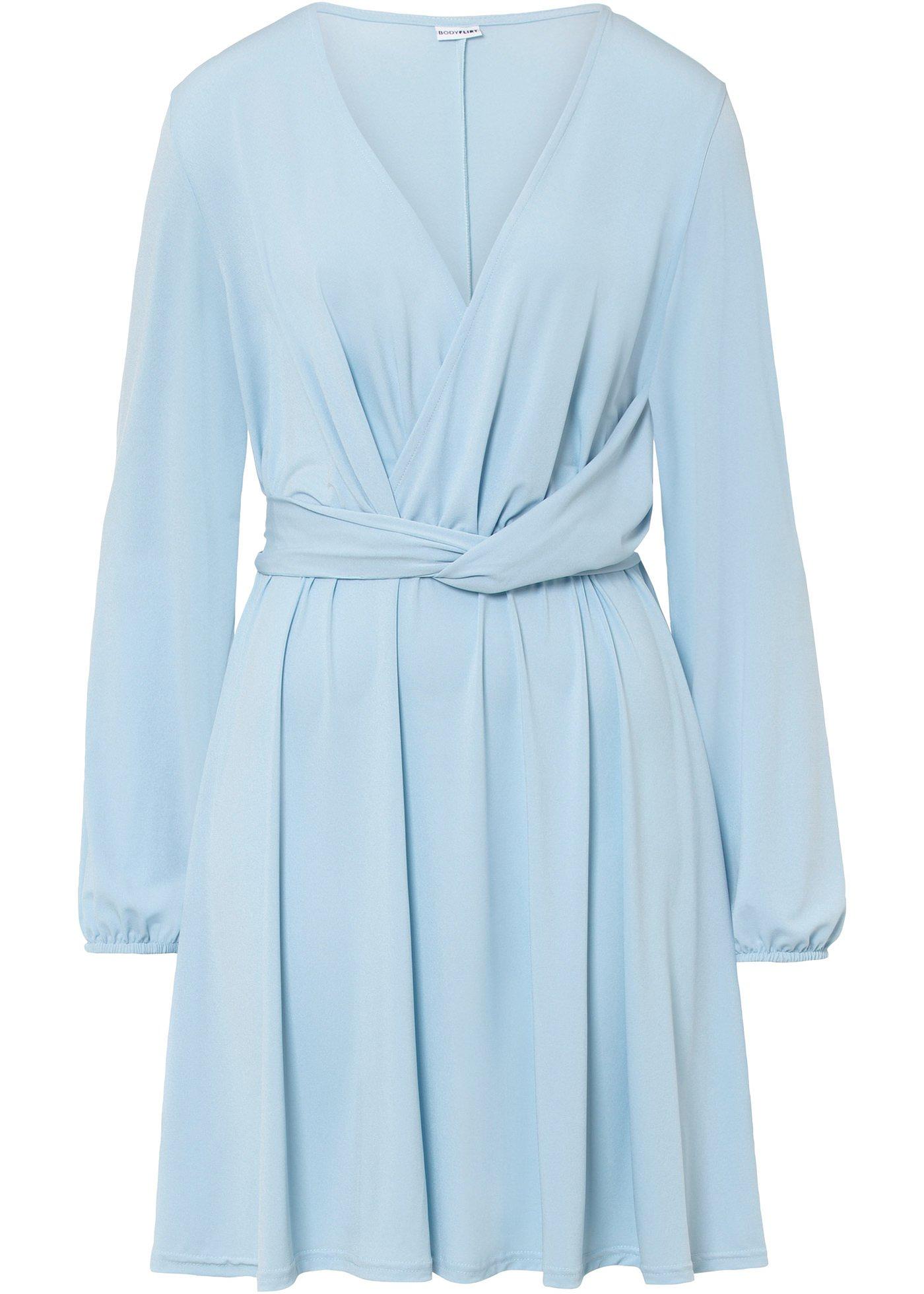 Robe en jersey style portefeuille