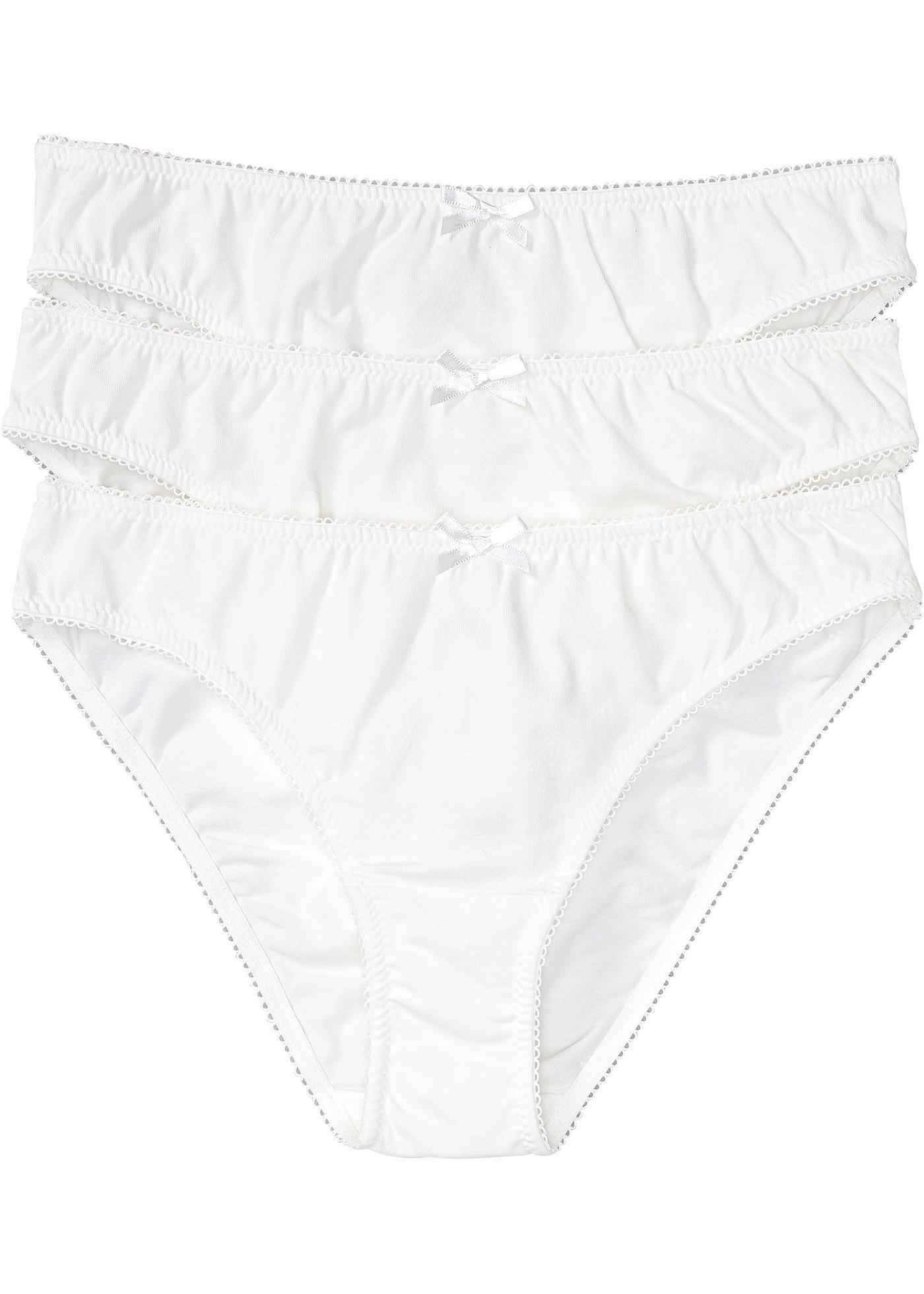 Lot de 3 slips avec coton bio