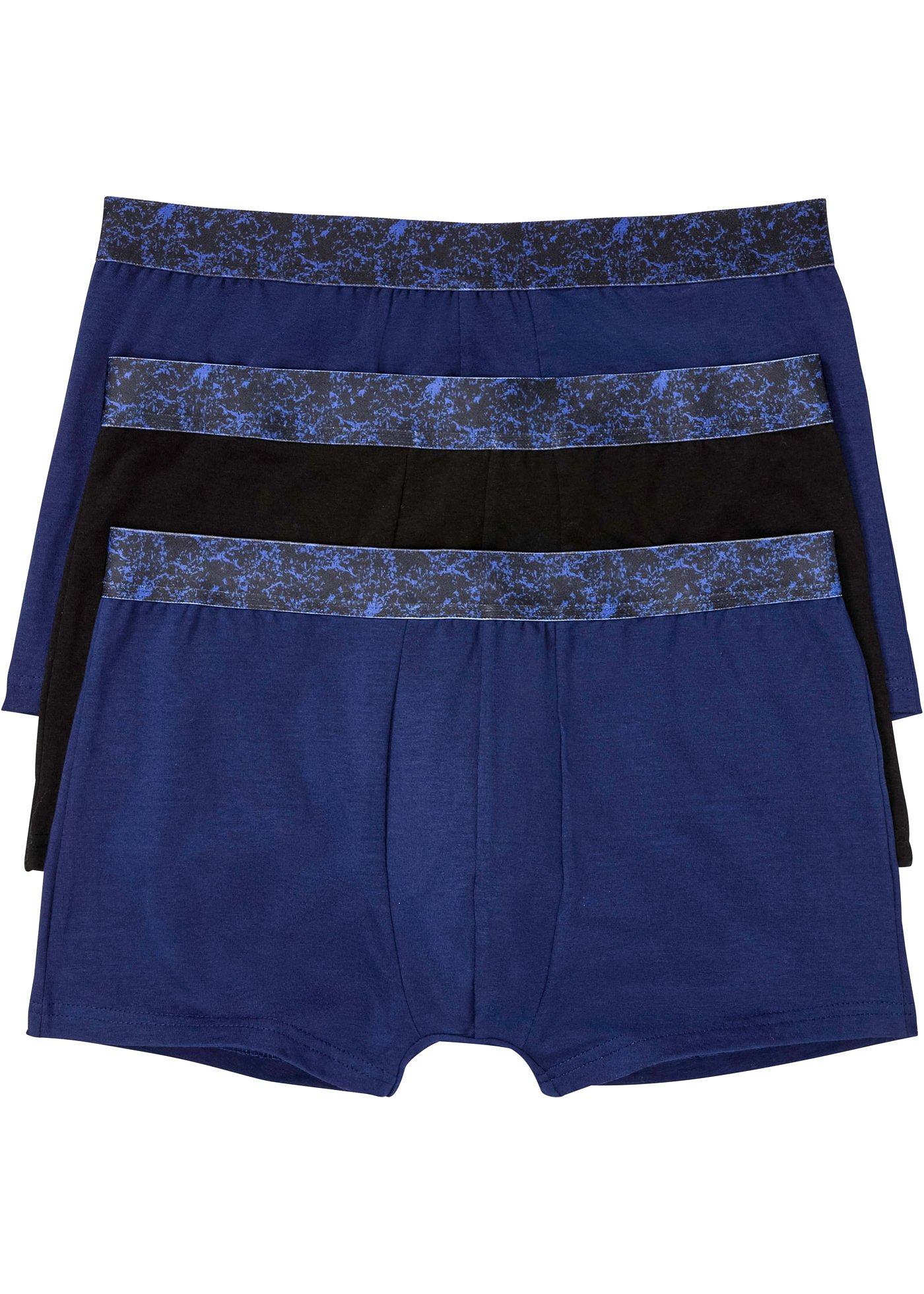 Lot de 3 boxers avec coton bio