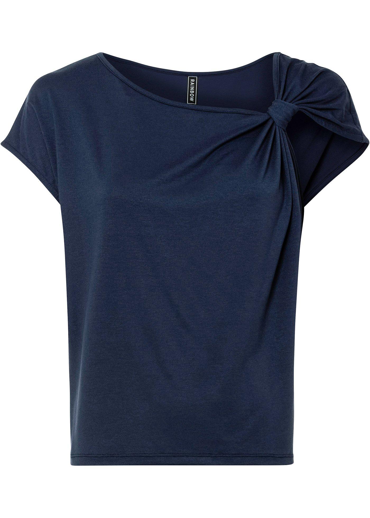 T-shirt avec détail nœud