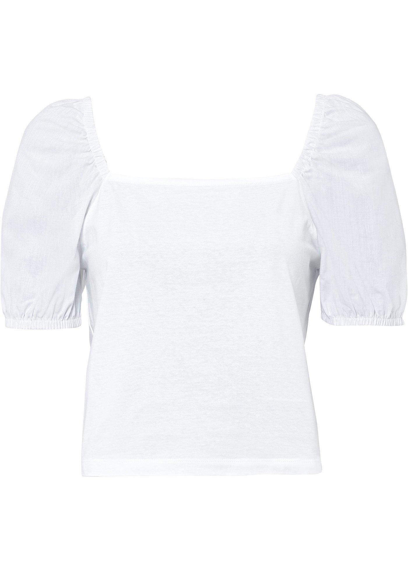 T-shirt à manches bouffantes