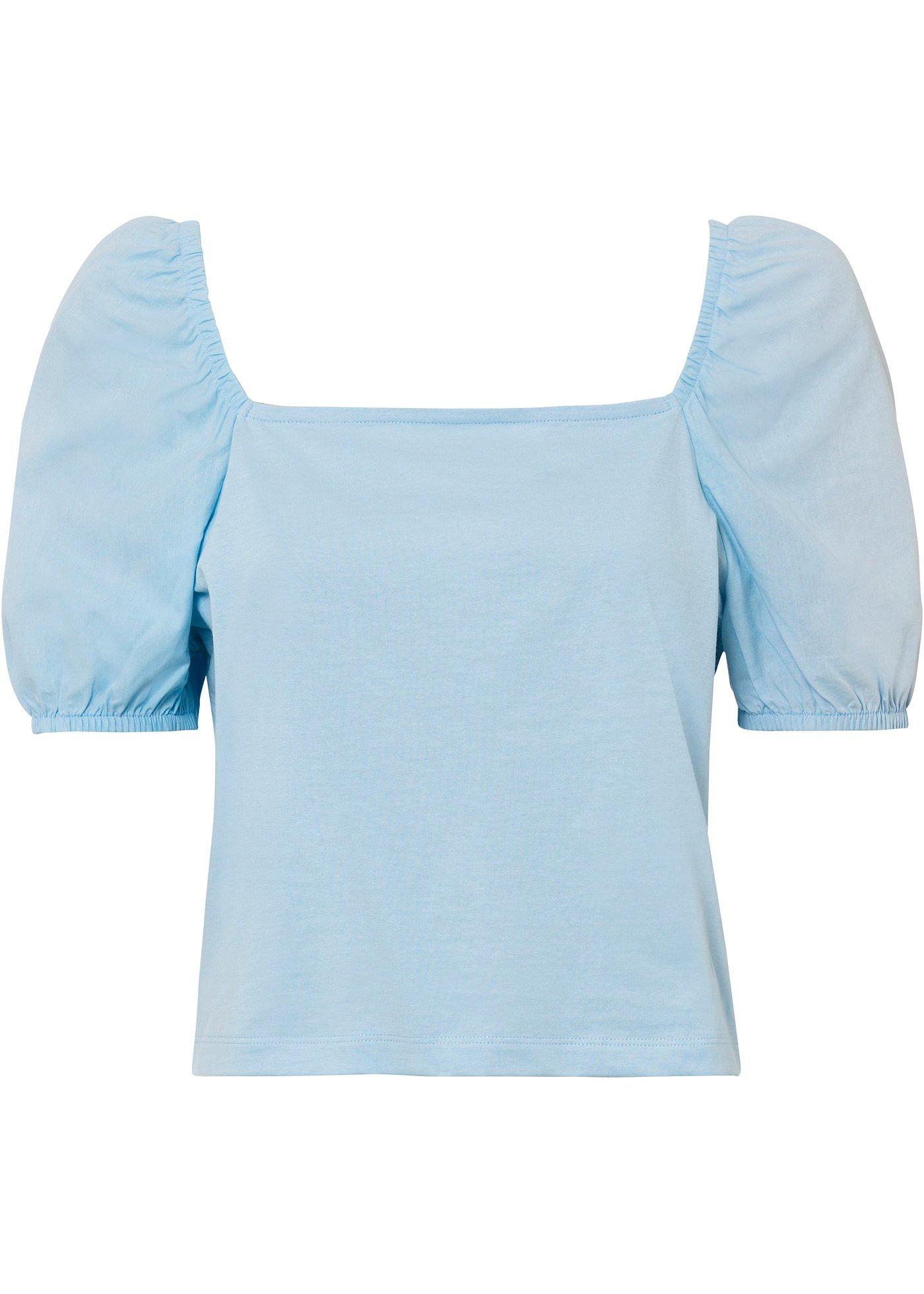 T-shirt à manches bouffantes