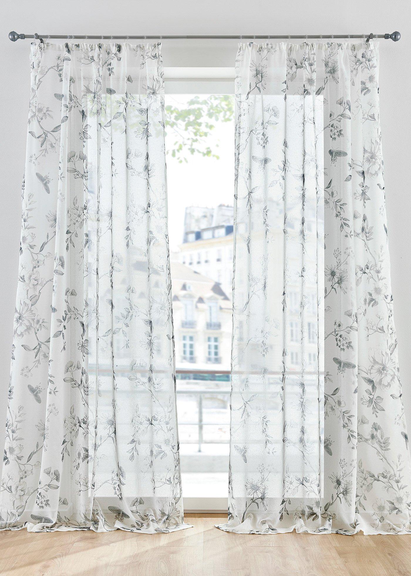 Voilage avec polyester recyclé (1 pce.)