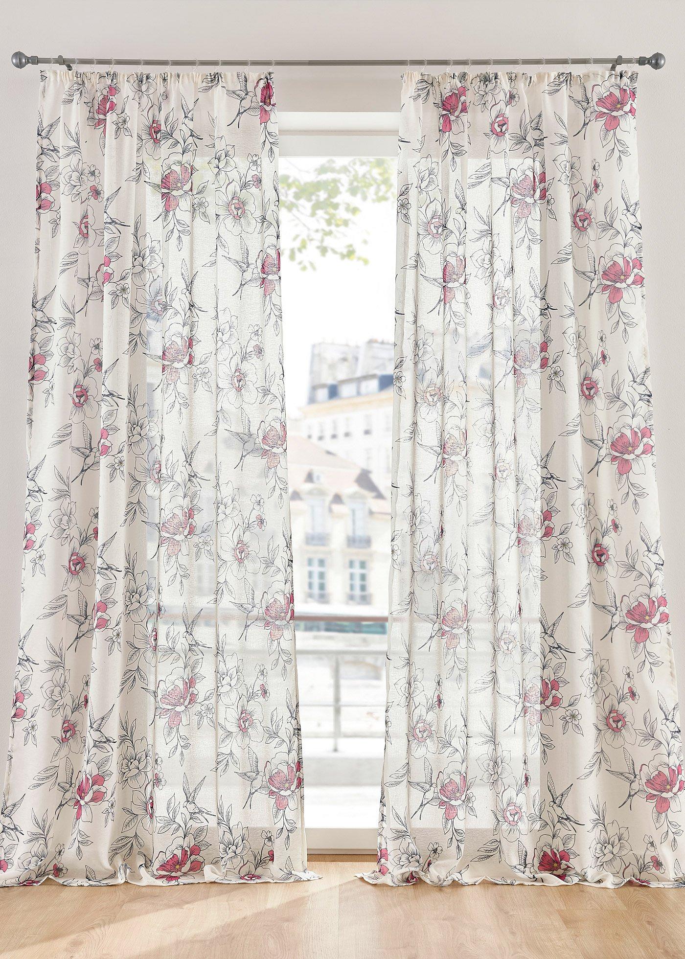 Voilage avec polyester recyclé (1 pce.)