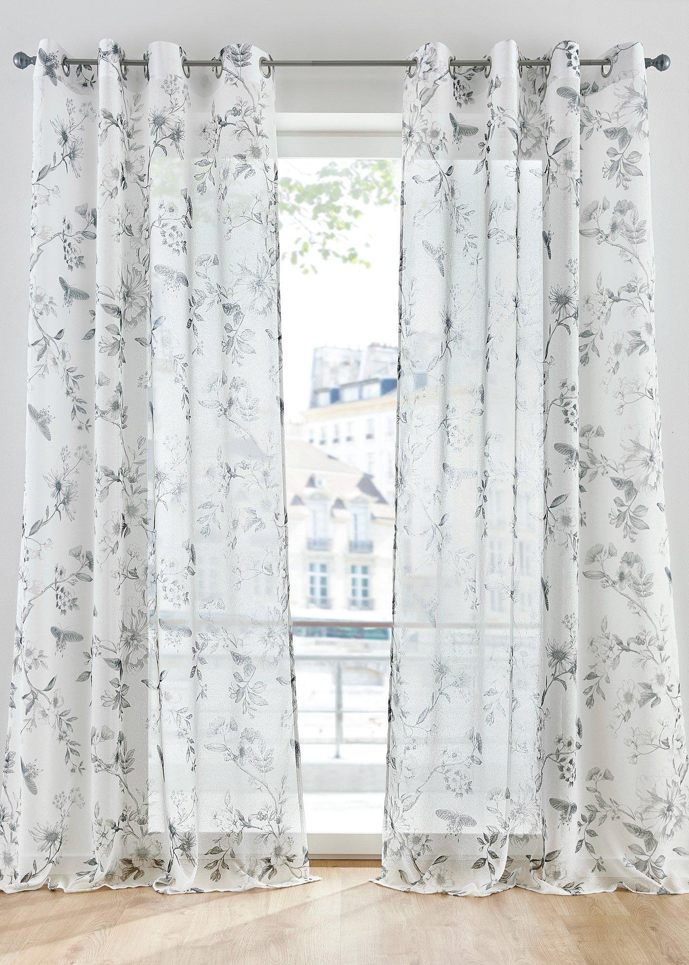 Voilage avec polyester recyclé (1 pce.)