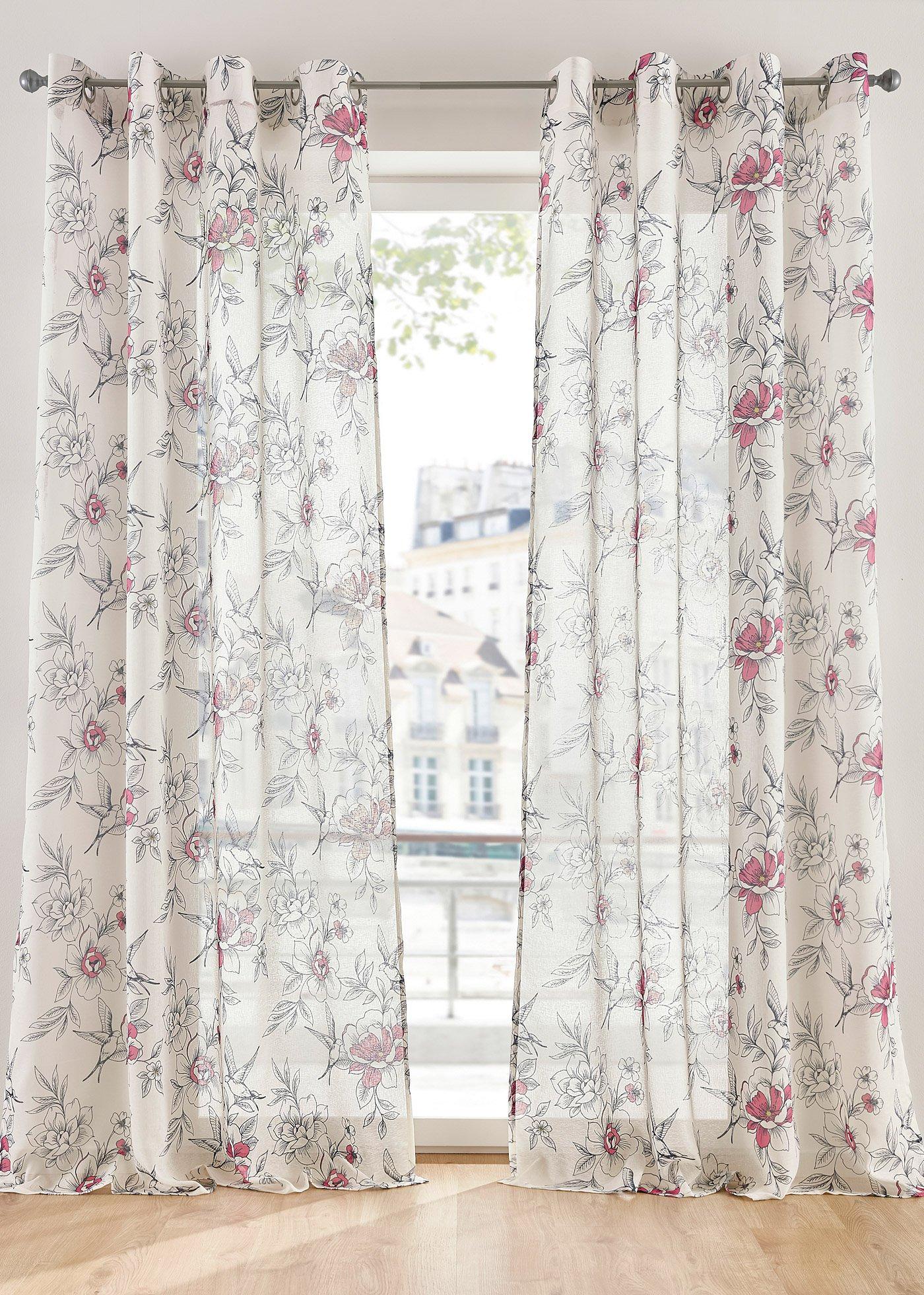 Voilage avec polyester recyclé (1 pce.)