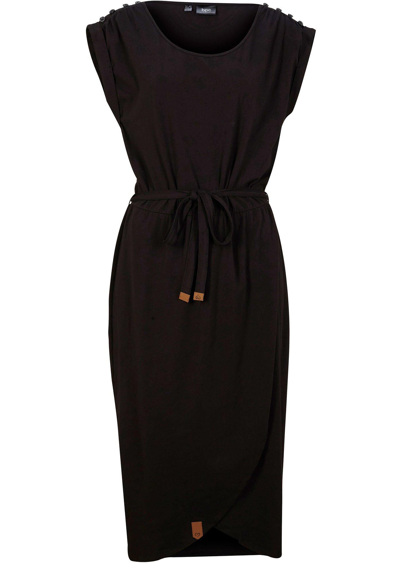 Robe en jersey, longueur mollet