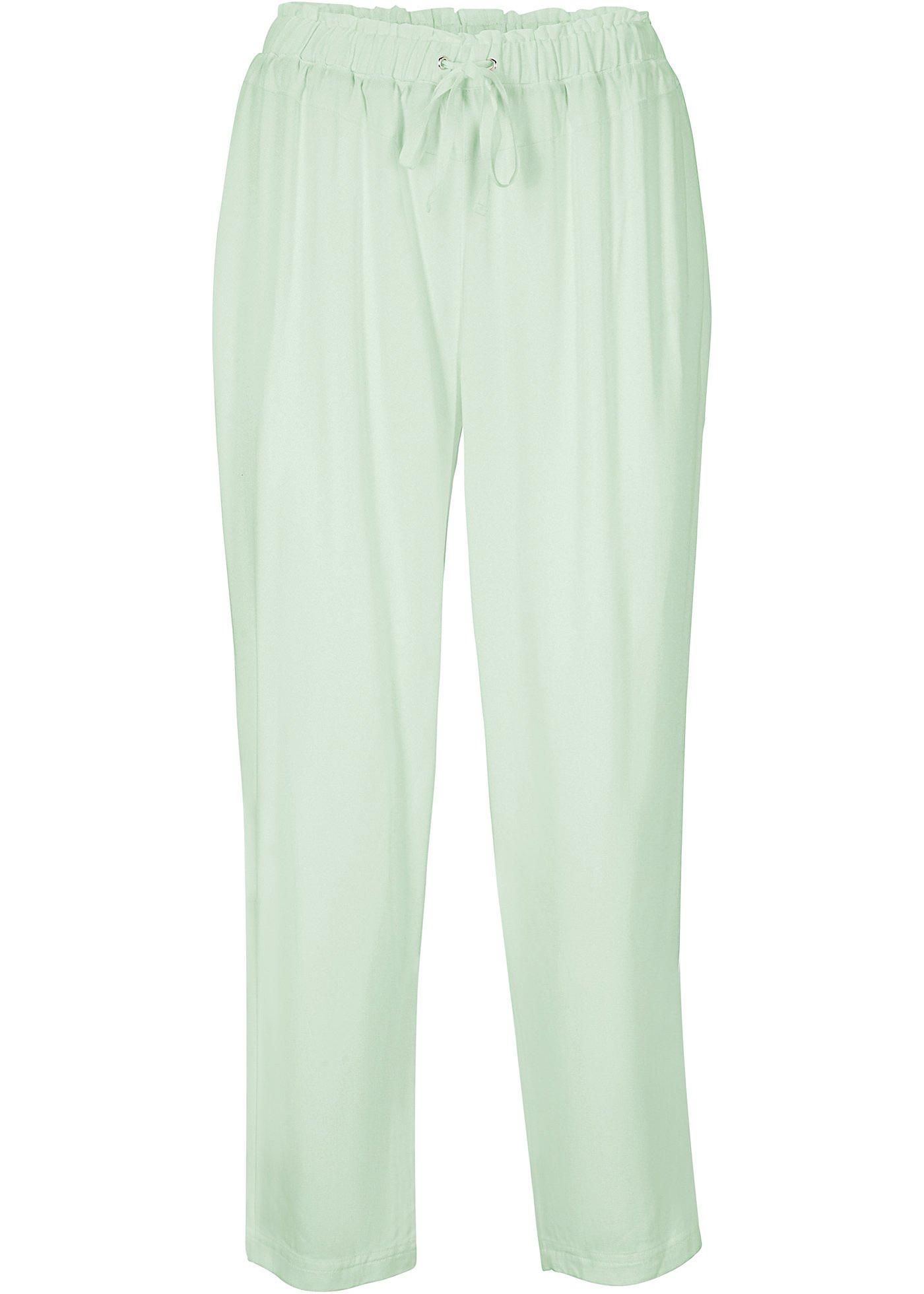 Pantalon taille extensible 7/8 en viscose Maite Kelly