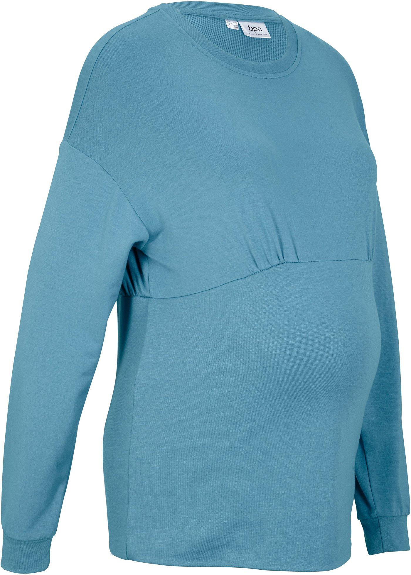 Sweat-shirt de grossesse avec détail côtelé