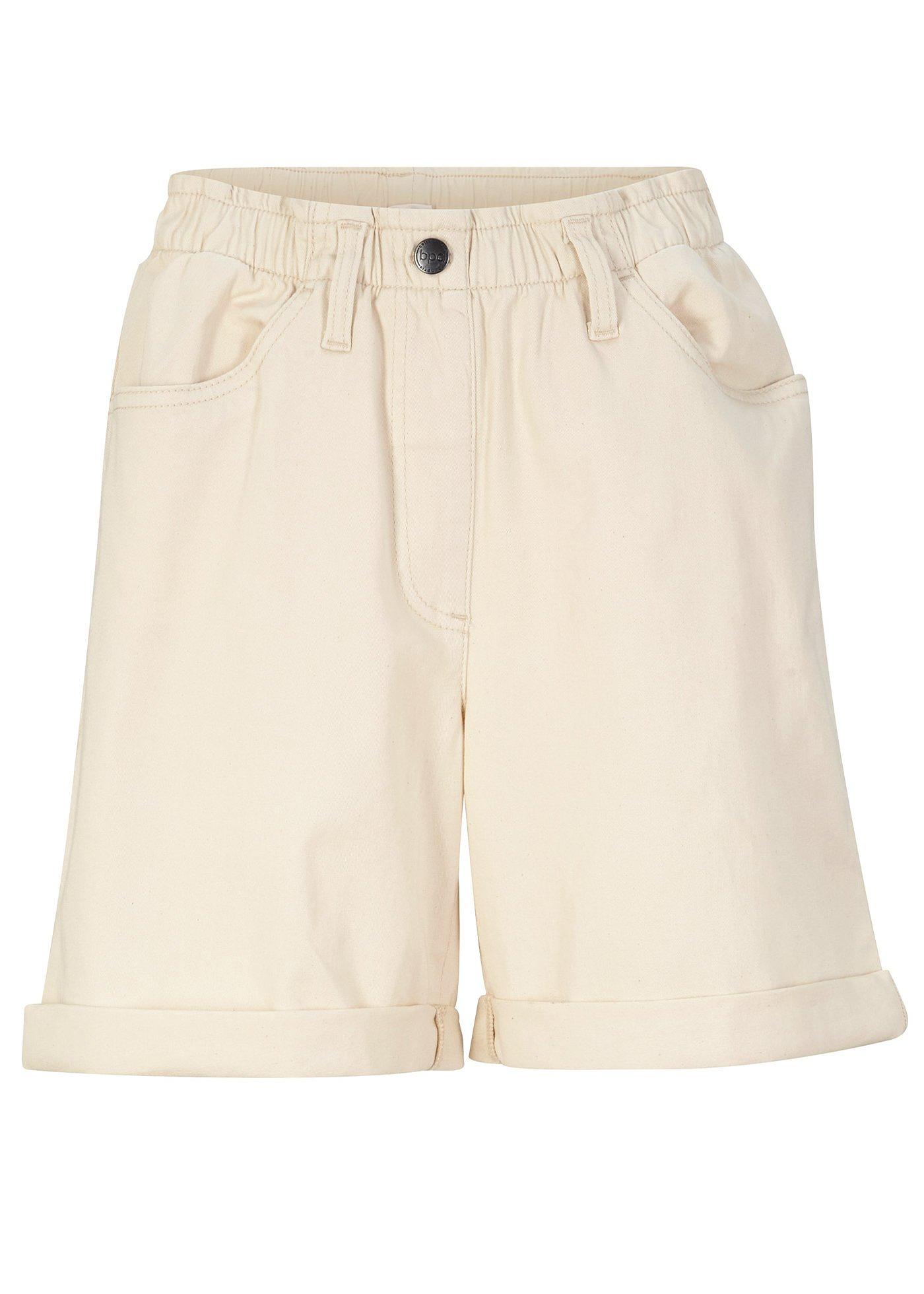 Short à enfiler en coton bio