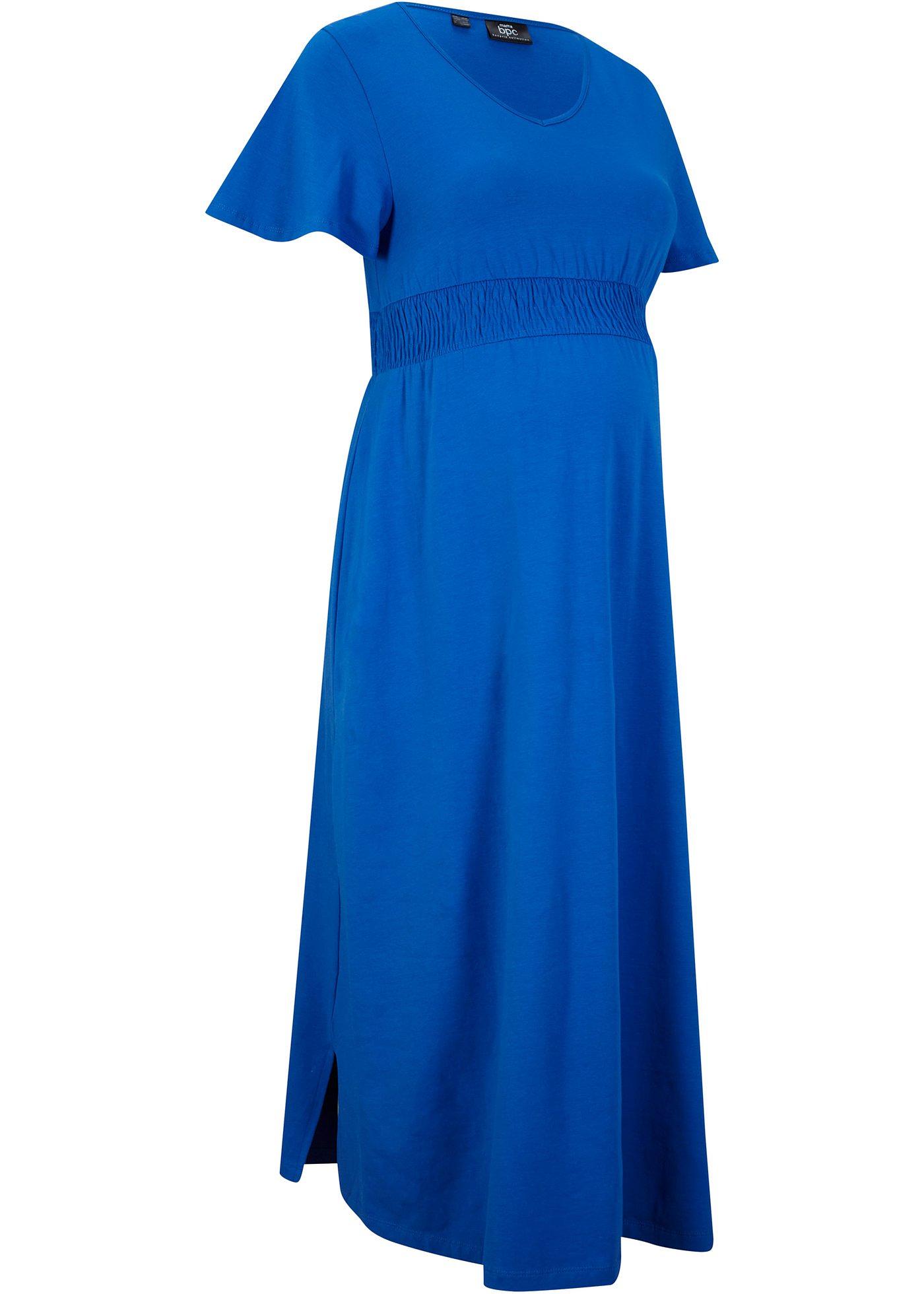 Robe en jersey de grossesse avec smock