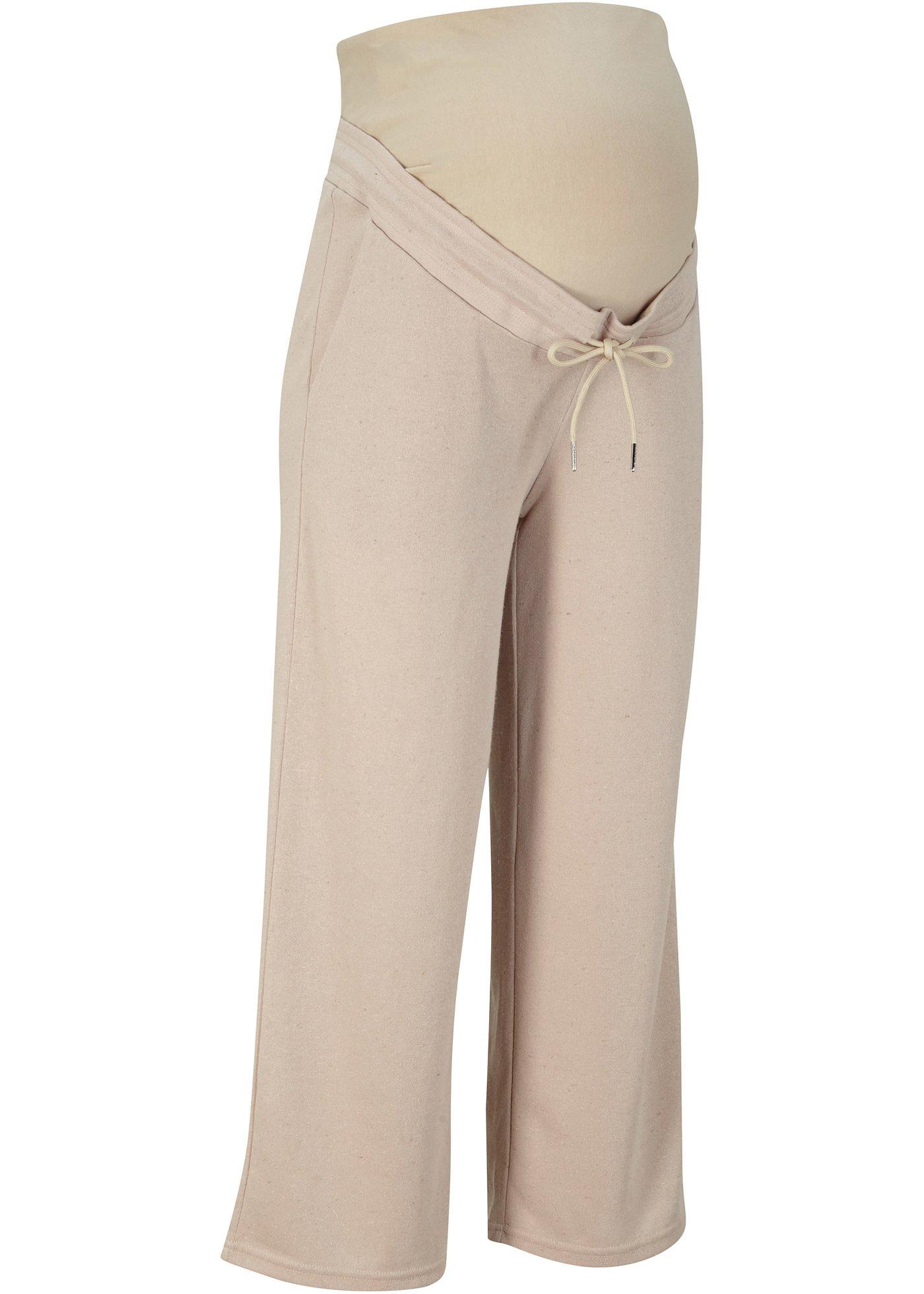 Pantalon sweat de grossesse raccourci