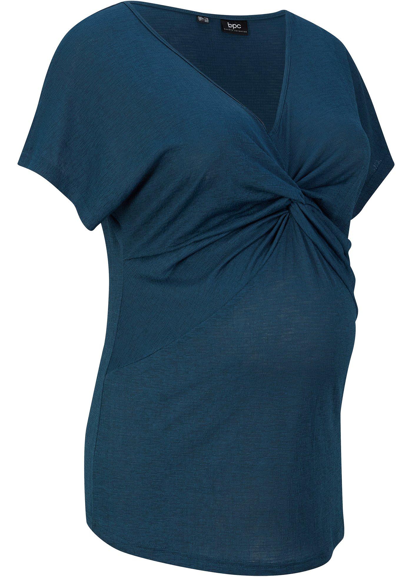 T-shirt de grossesse avec drapé